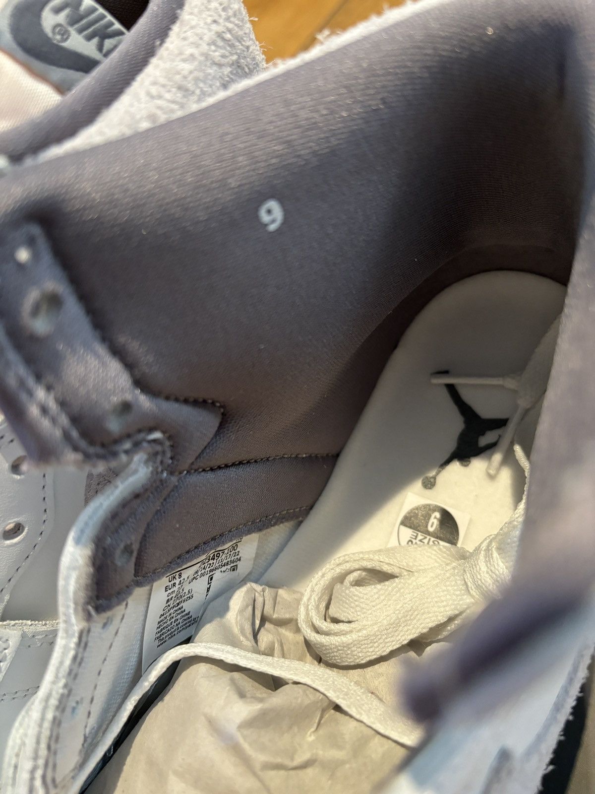 Jordan Brand × Nike Nike Jordan Air Ship PE Tech Grey Size US 9 / EU 42 - 6 Thumbnail