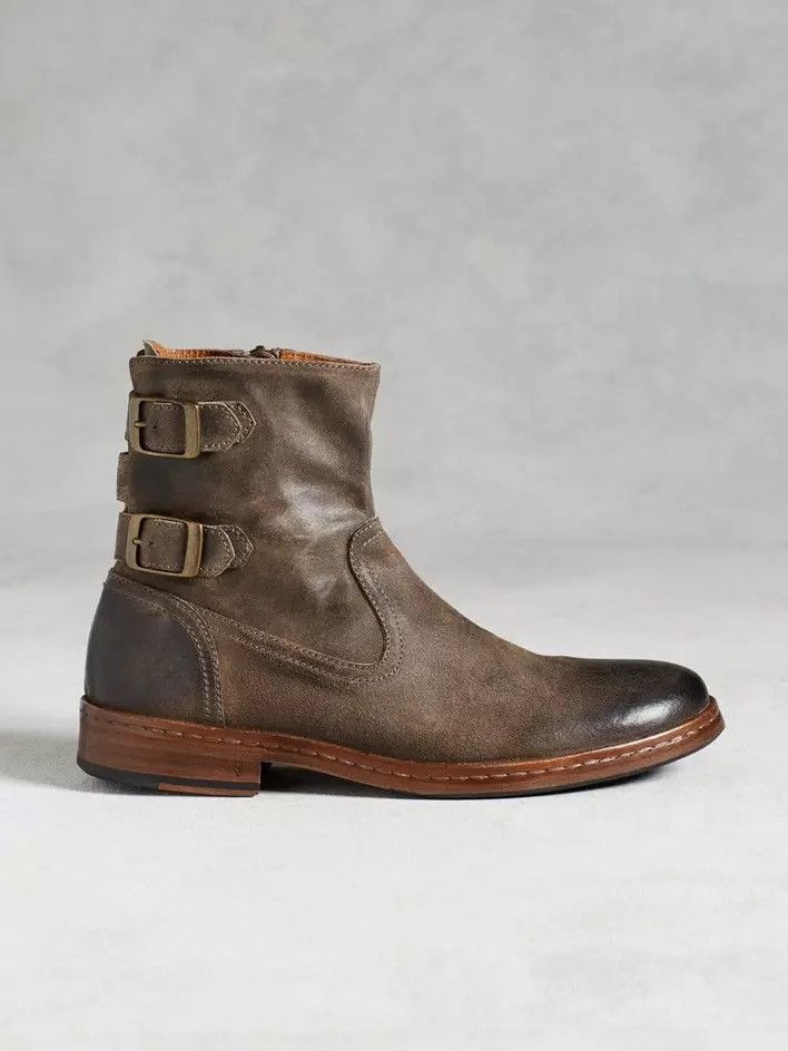 John Varvatos Engineer Triple Buckle Boot Size USA 7.5 EU 40.5 Size US 7.5 / EU 40-41 - 1 Thumbnail