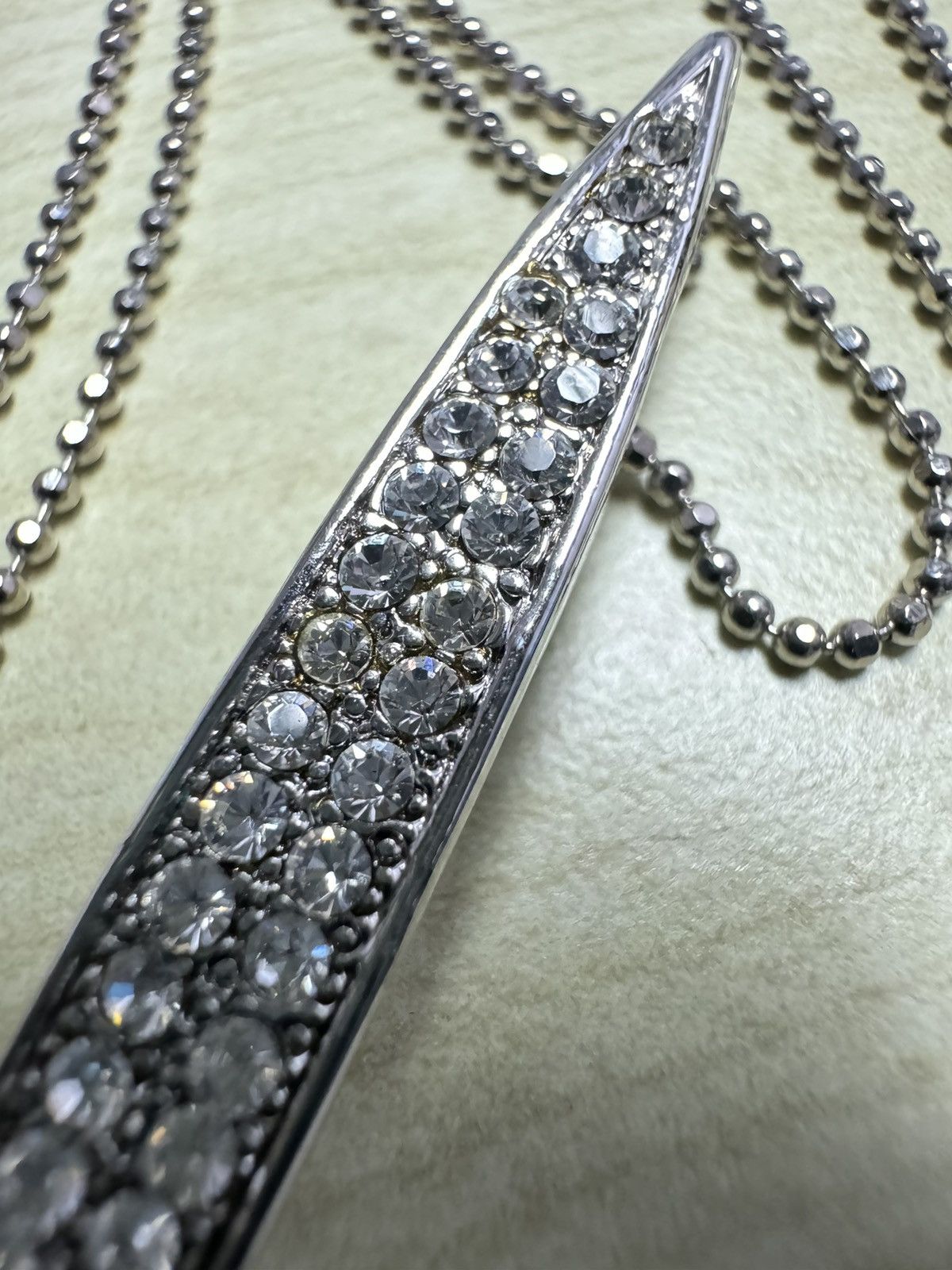 Other DIAMOND LEAVE SILVER NECKLACE Size ONE SIZE - 4 Thumbnail
