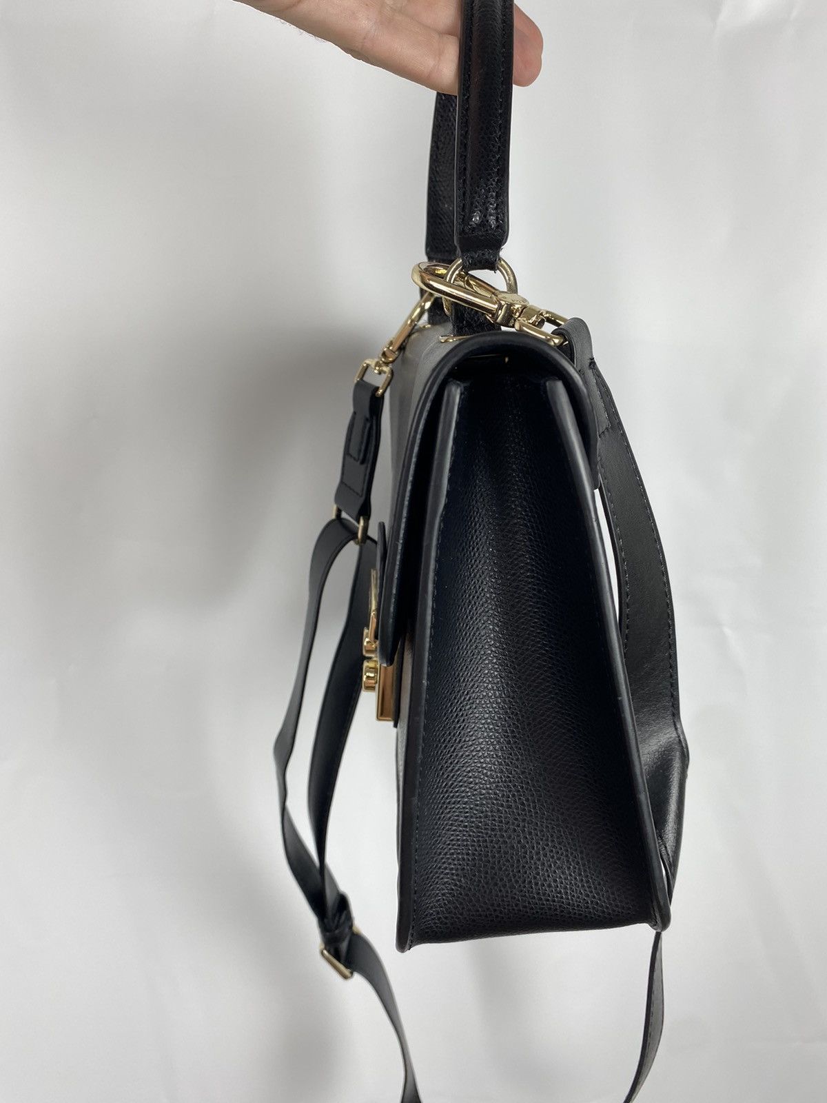 Furla Furla Genuine Leather Metropolis Top Handle Crossbody Bag Size ONE SIZE - 7 Thumbnail