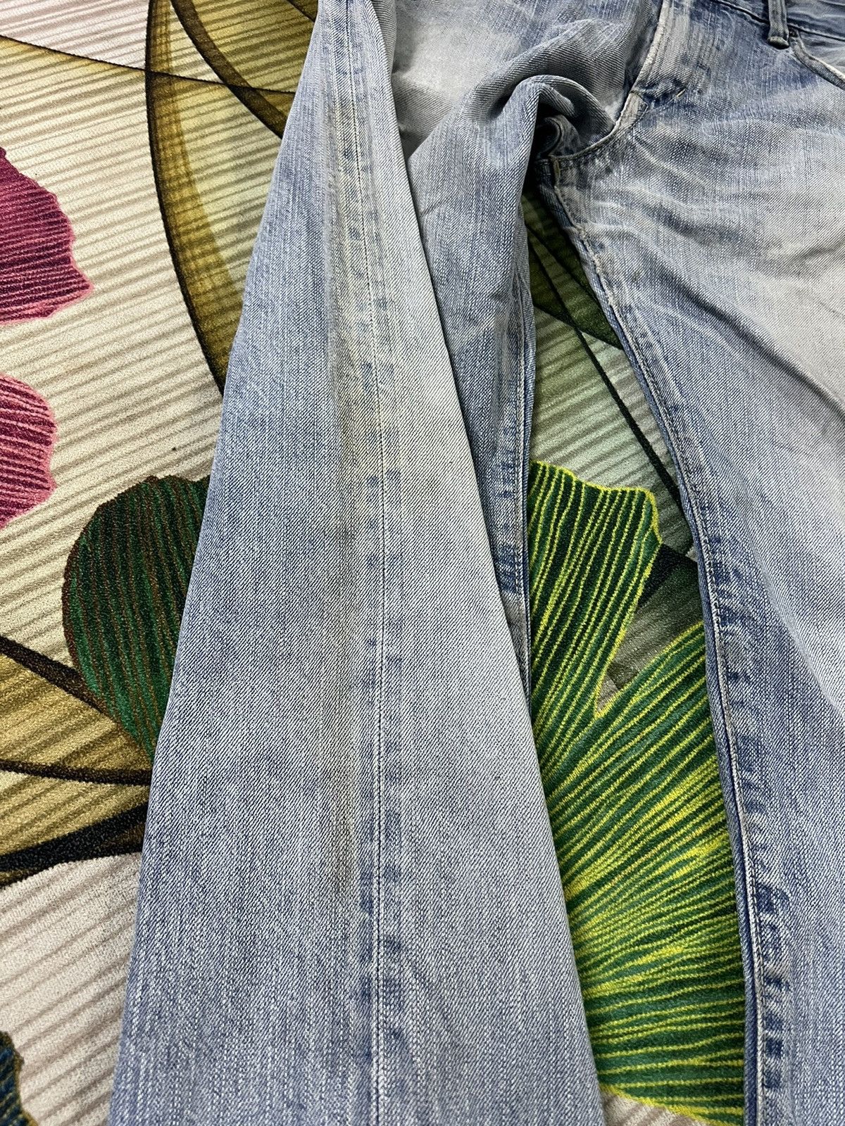 Edwin × Japanese Brand 💥Baggy💥Vintage Edwin 505zx Dirty Selvedge Jeans Size US 34 / EU 50 - 18 Thumbnail