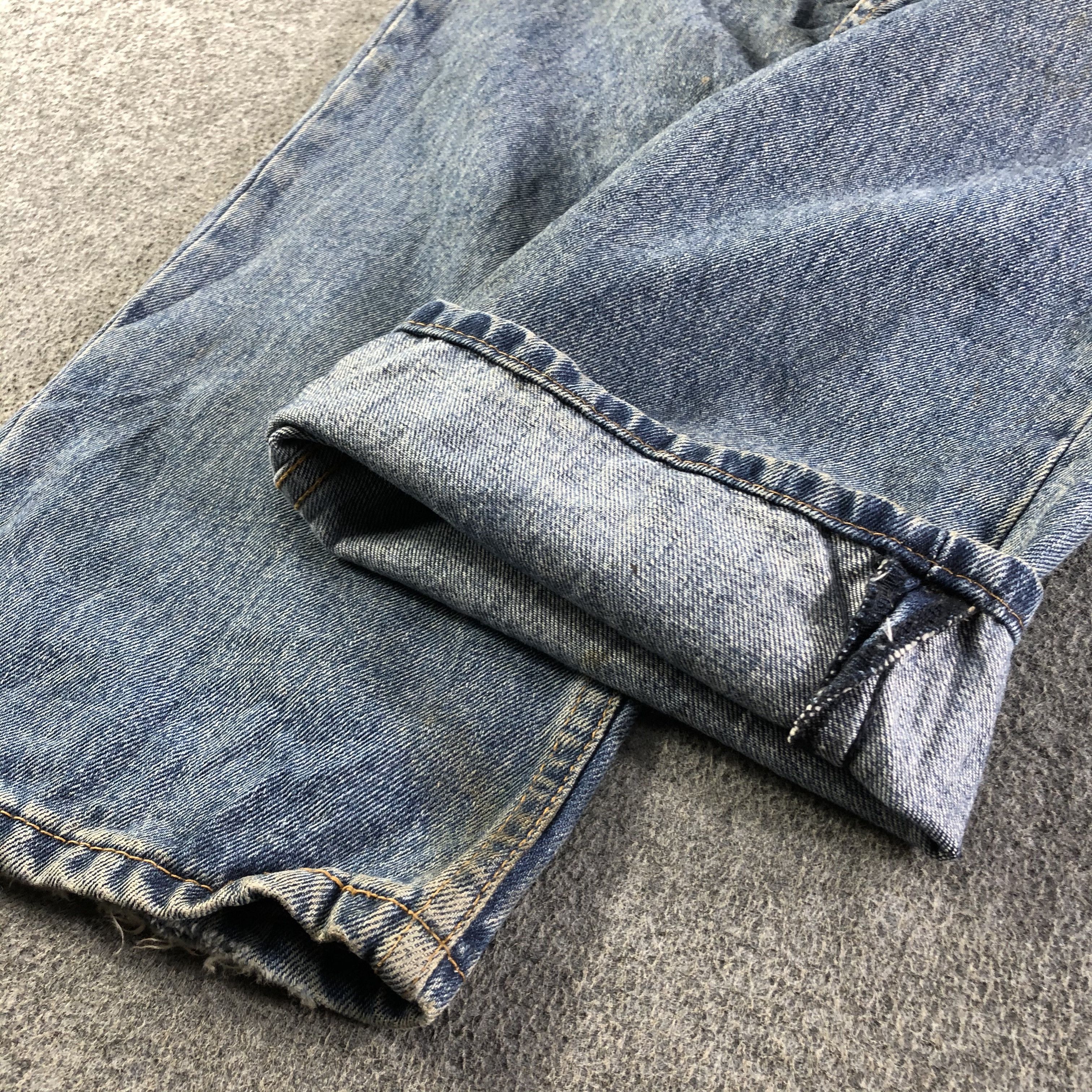 Levi's Vintage Blue Wash Levis 516 Jeans-J4249 Size US 39 - 7 Thumbnail