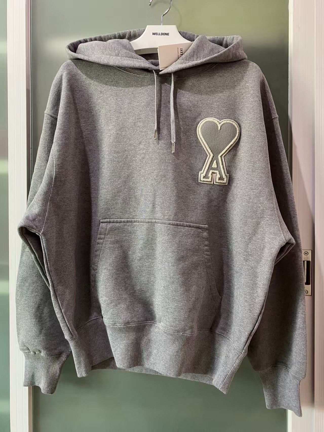 AMI Ami Heart Logo Pullover Hoodie Size US M / EU 48-50 / 2 - 1 Thumbnail