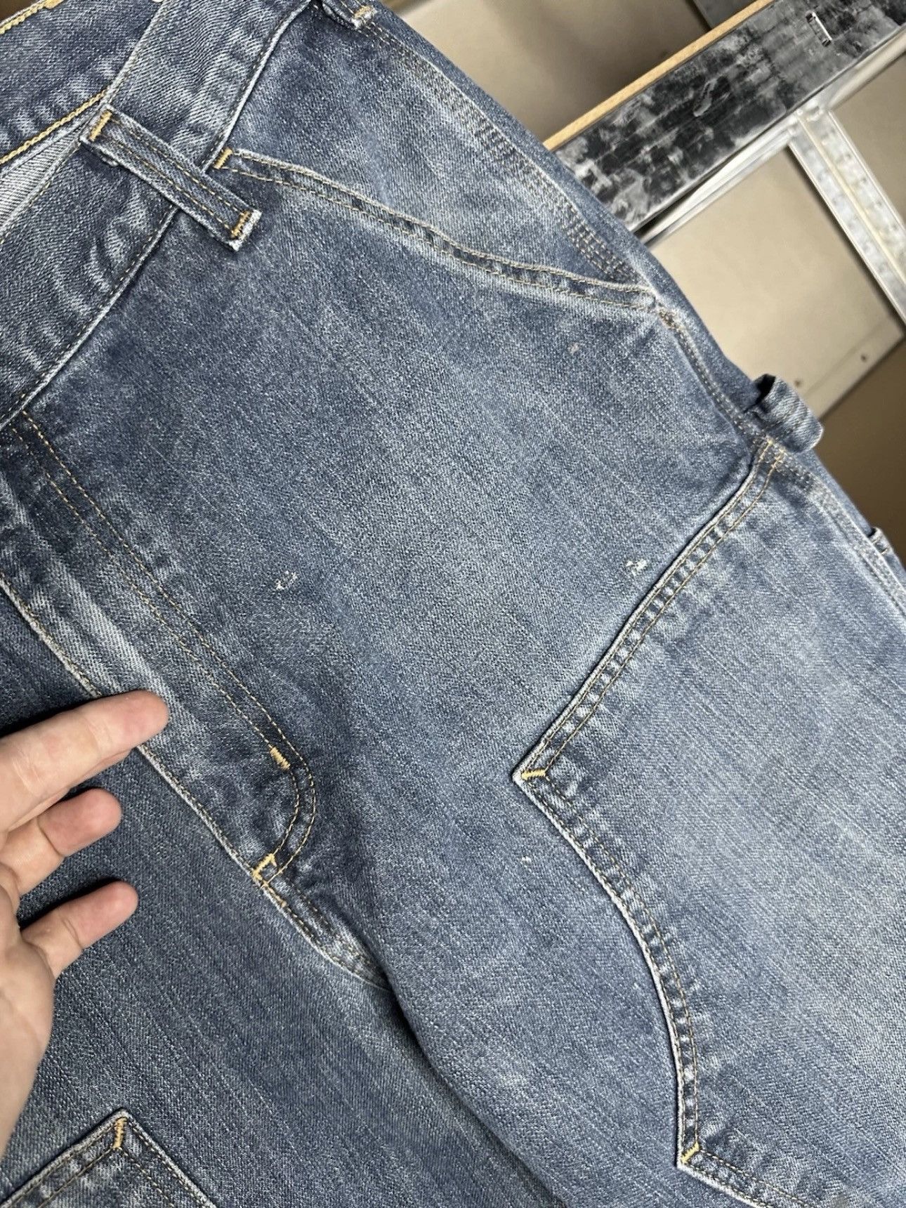 Carhartt Carhartt Jeans Denim Double Knee Carpenter Pant 36x34 Size US 36 / EU 52 - 13 Thumbnail