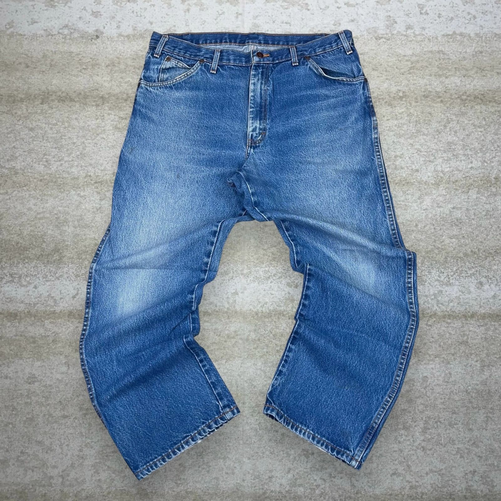 Dickies Vintage Y2K Dickies Jeans 38x29 Straight Fit Medium Wash Size US 38 / EU 54 - 2 Thumbnail