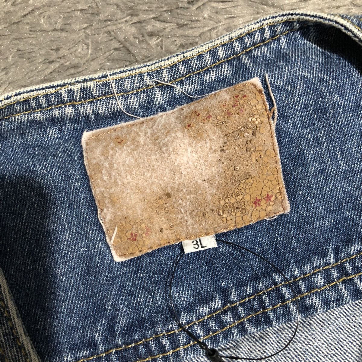 MANX VEST MULTI POCKET DENIM