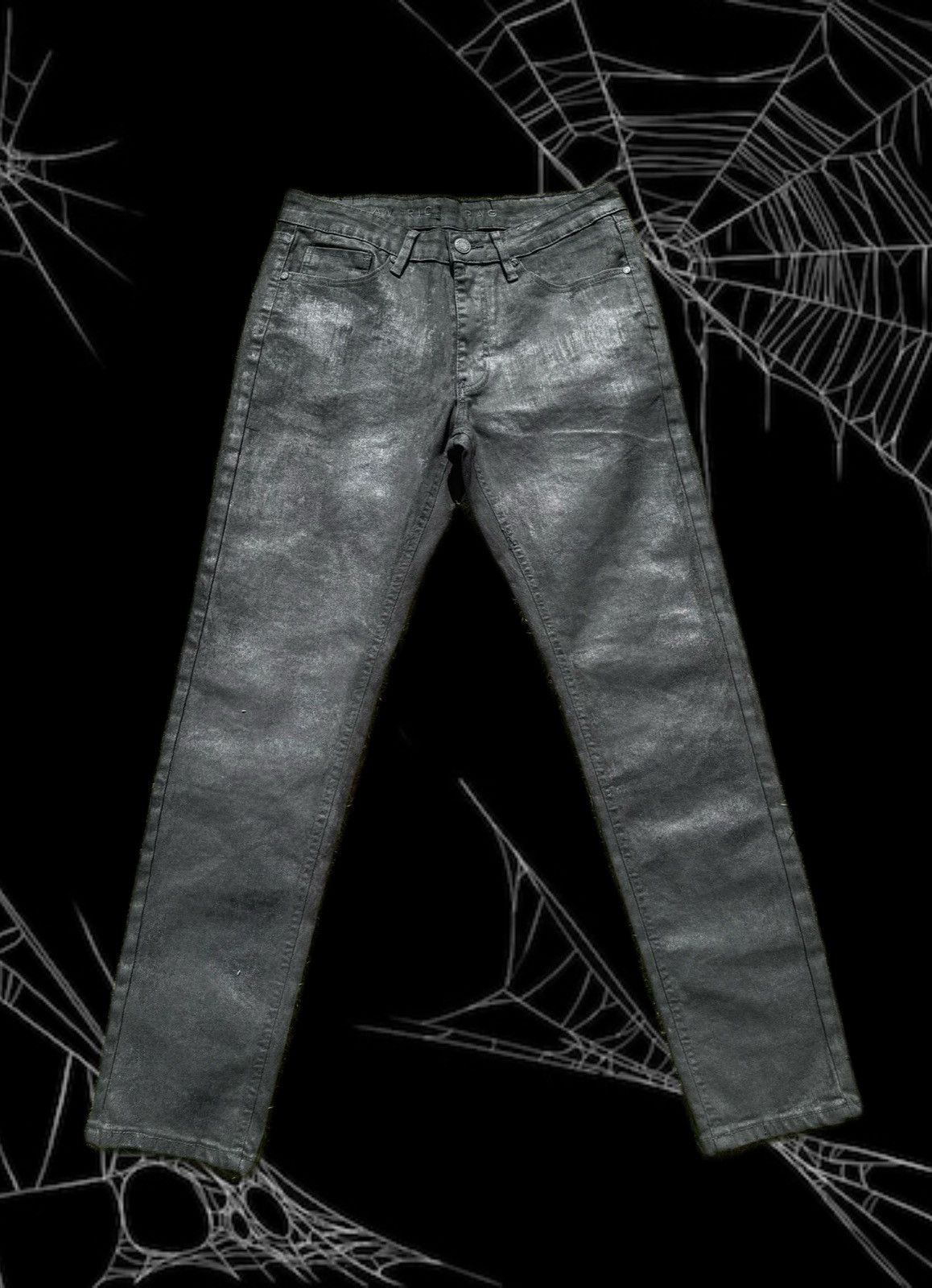 Other Noir Waxed Denim Size US 32 / EU 48 - 1 Thumbnail