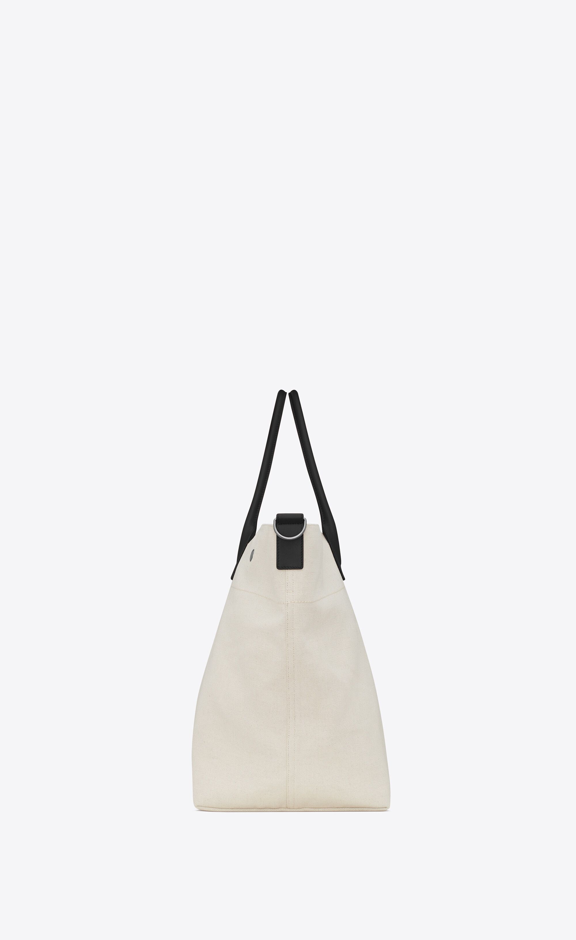 Saint Laurent Paris o1b1hav110125 685543 Size: OS / Shopping Leather Bag Beige Size ONE SIZE - 3 Thumbnail
