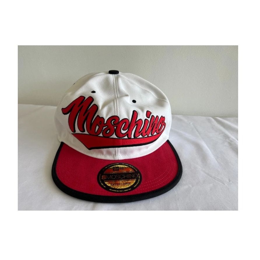 Moschino MOSCHINO Couture Jeremy Scott OVERSIZED GIGANTIC LOGO HAT Size ONE SIZE - 4 Thumbnail