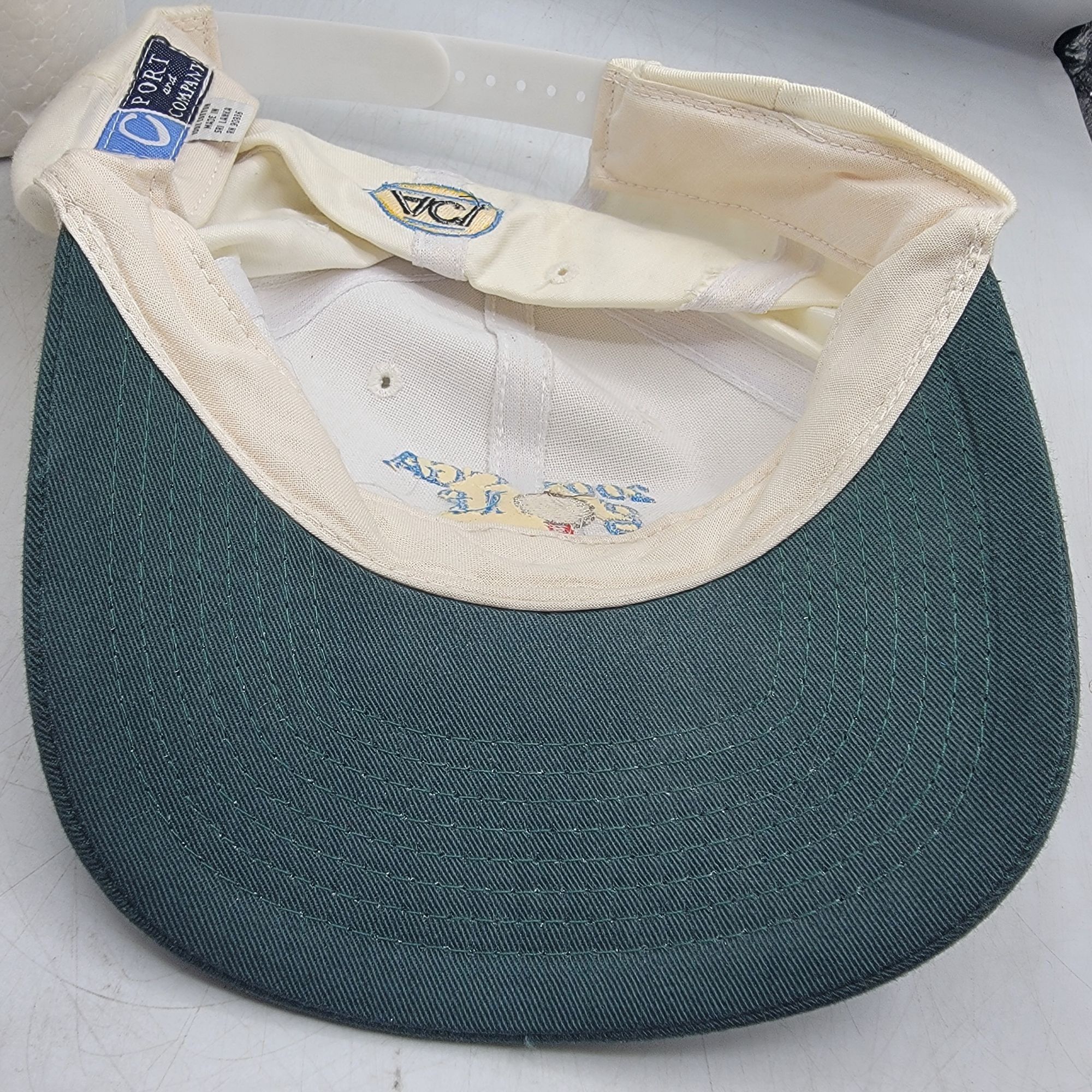 Other Vintage 2002 CGA Golf Classic Adults White Adjustable Hat Ca Size ONE SIZE - 8 Thumbnail