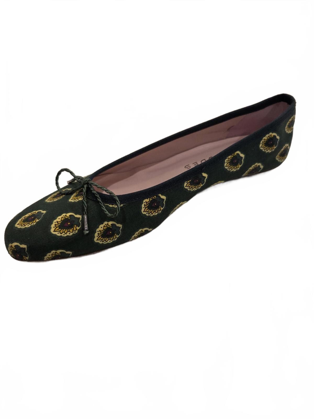 Other Paul Mayer Country Provencale Fabric Ballet Flat Size 8 NIB Size US 8 / IT 38 - 5 Thumbnail
