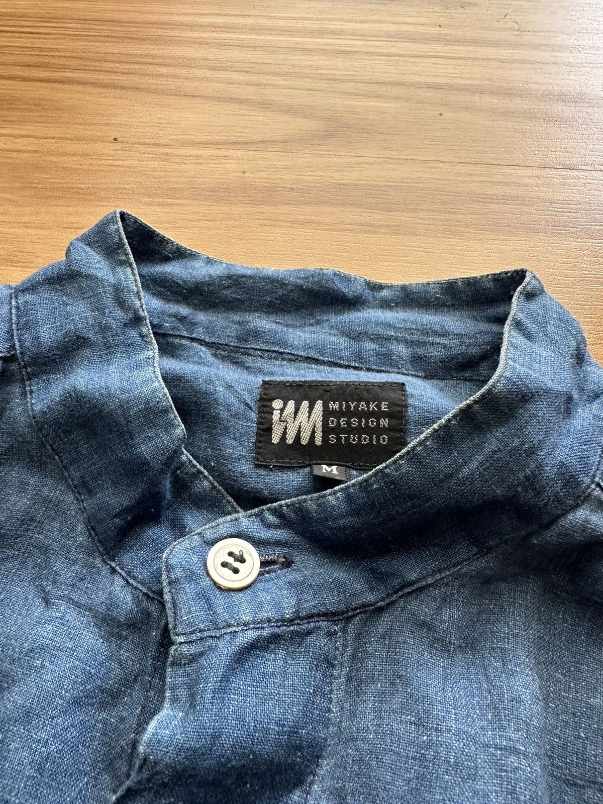 Issey Miyake 1980-Issey Miyake IM Product Denim Hidden Button (Oversized) Size US XL / EU 56 / 4 - 4 Thumbnail
