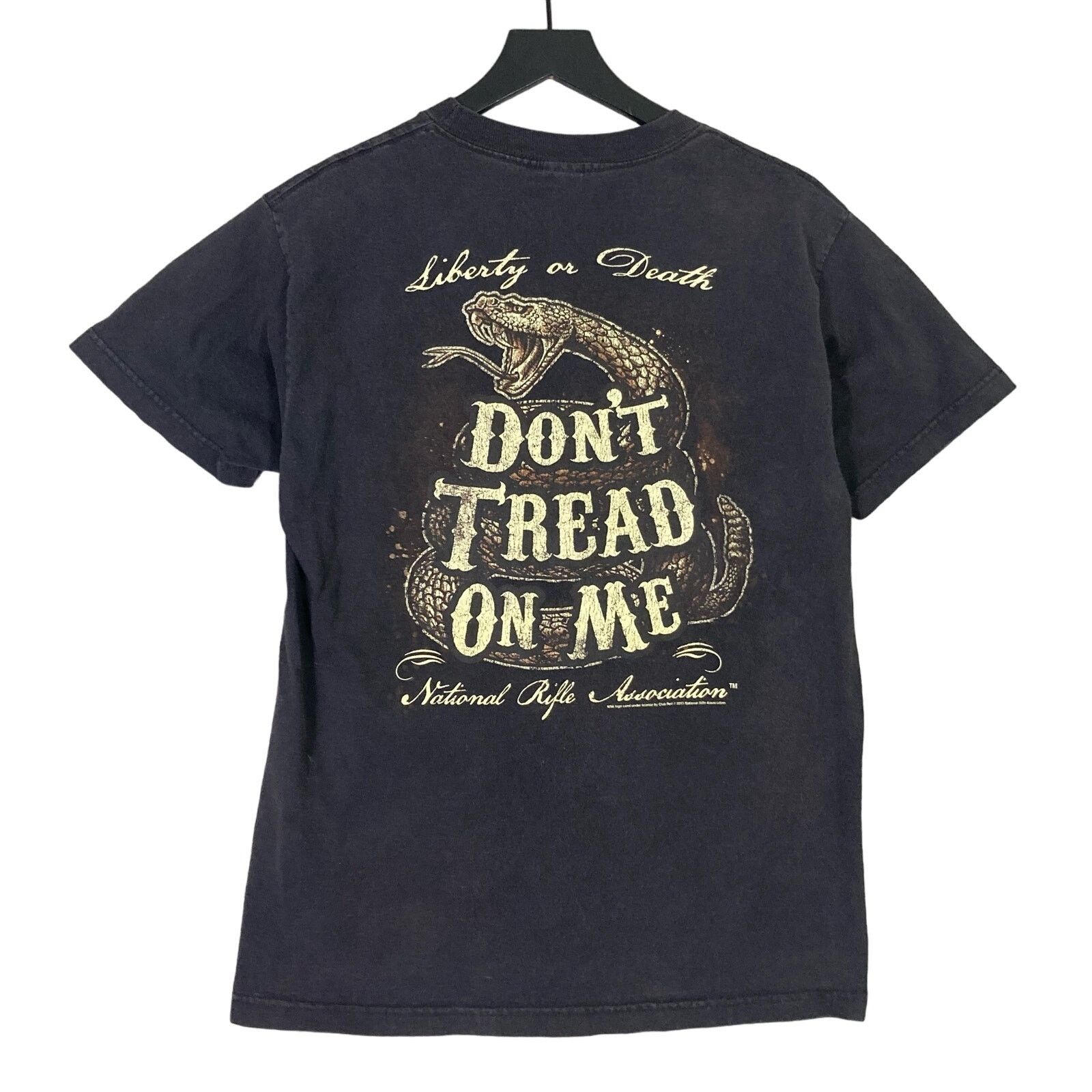 Other NRA Men's Black "Don't Tread On Me" Graphic T-Shirt Size M Size US M / EU 48-50 / 2 - 1 Thumbnail