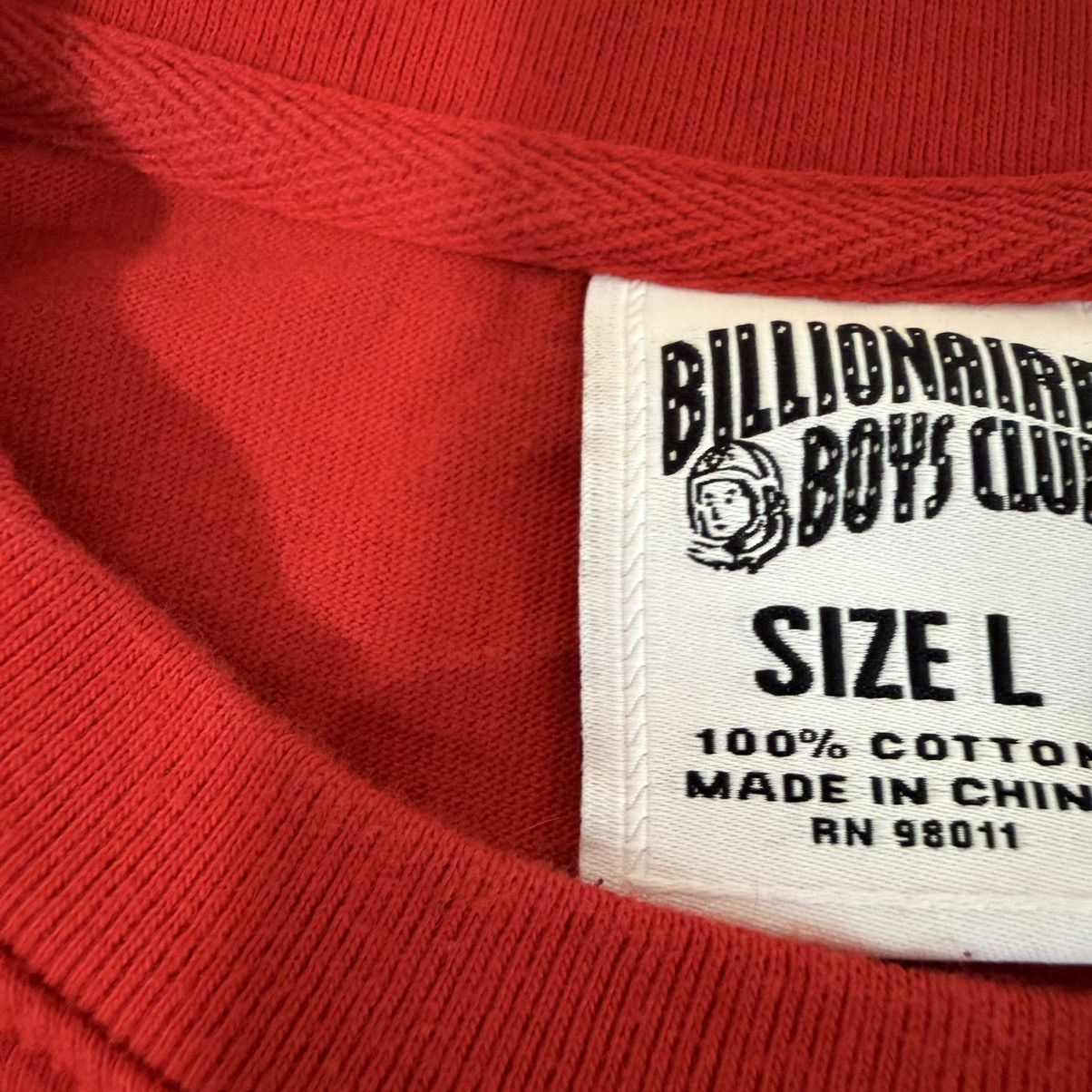 Billionaire Boys Club Billionaire Boys Club Astro T-Shirt Red Size US L / EU 52-54 / 3 - 3 Thumbnail