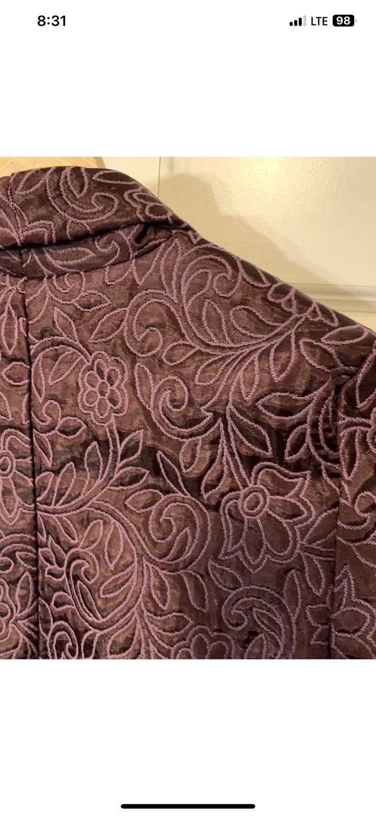 Other Jayne copeland blazer womens sz 16 purple textured Size ONE SIZE - 6 Thumbnail