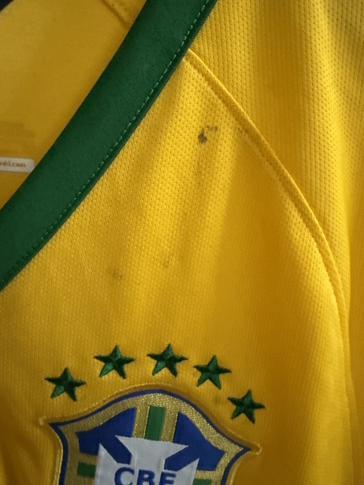 Nike Brazil International Jersey 2014 Size US S / EU 44-46 / 1 - 6 Thumbnail