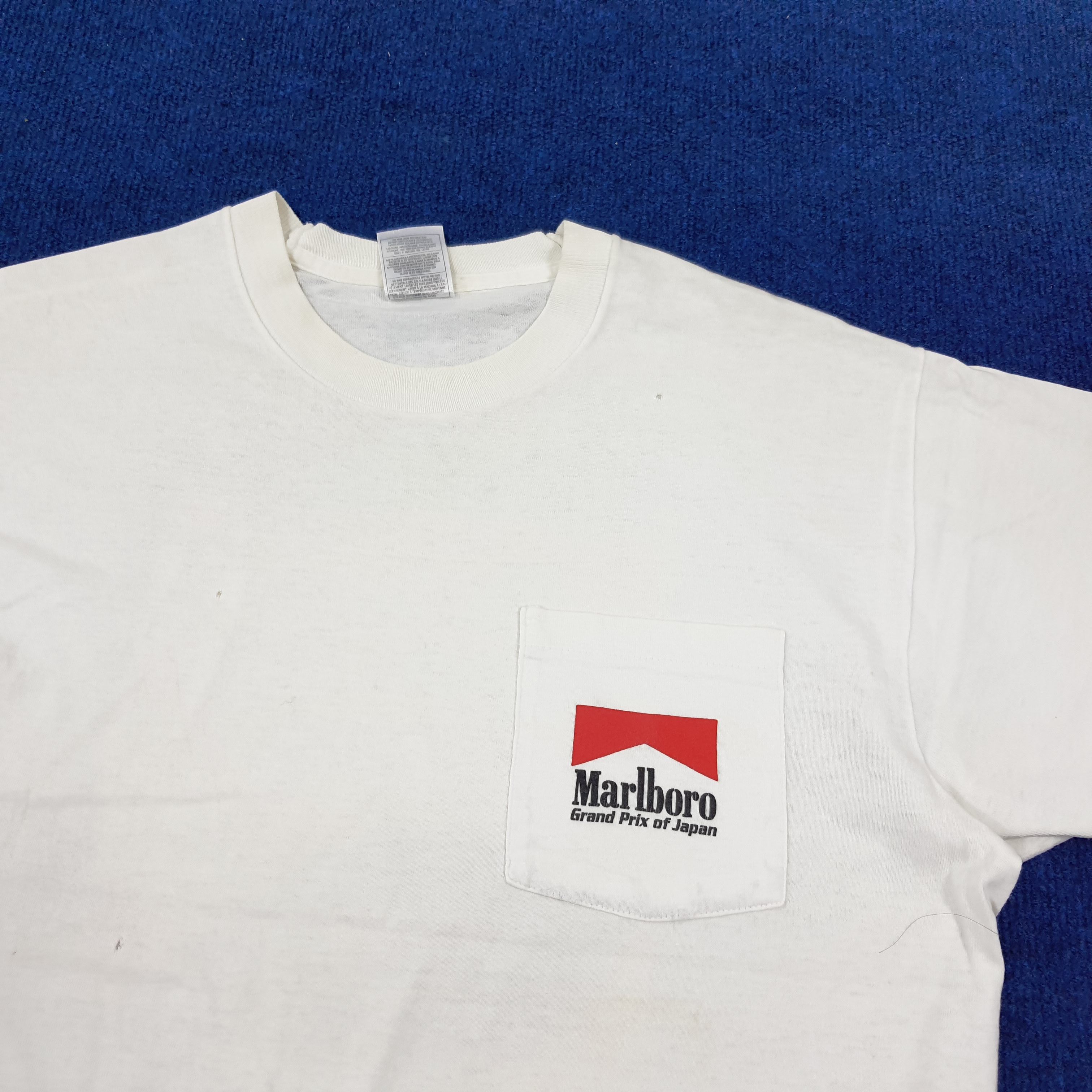 Marlboro × Vintage Vintage Marlboro Grand Prix of Japan GP Racing Team Tshirt Size US L / EU 52-54 / 3 - 4 Thumbnail