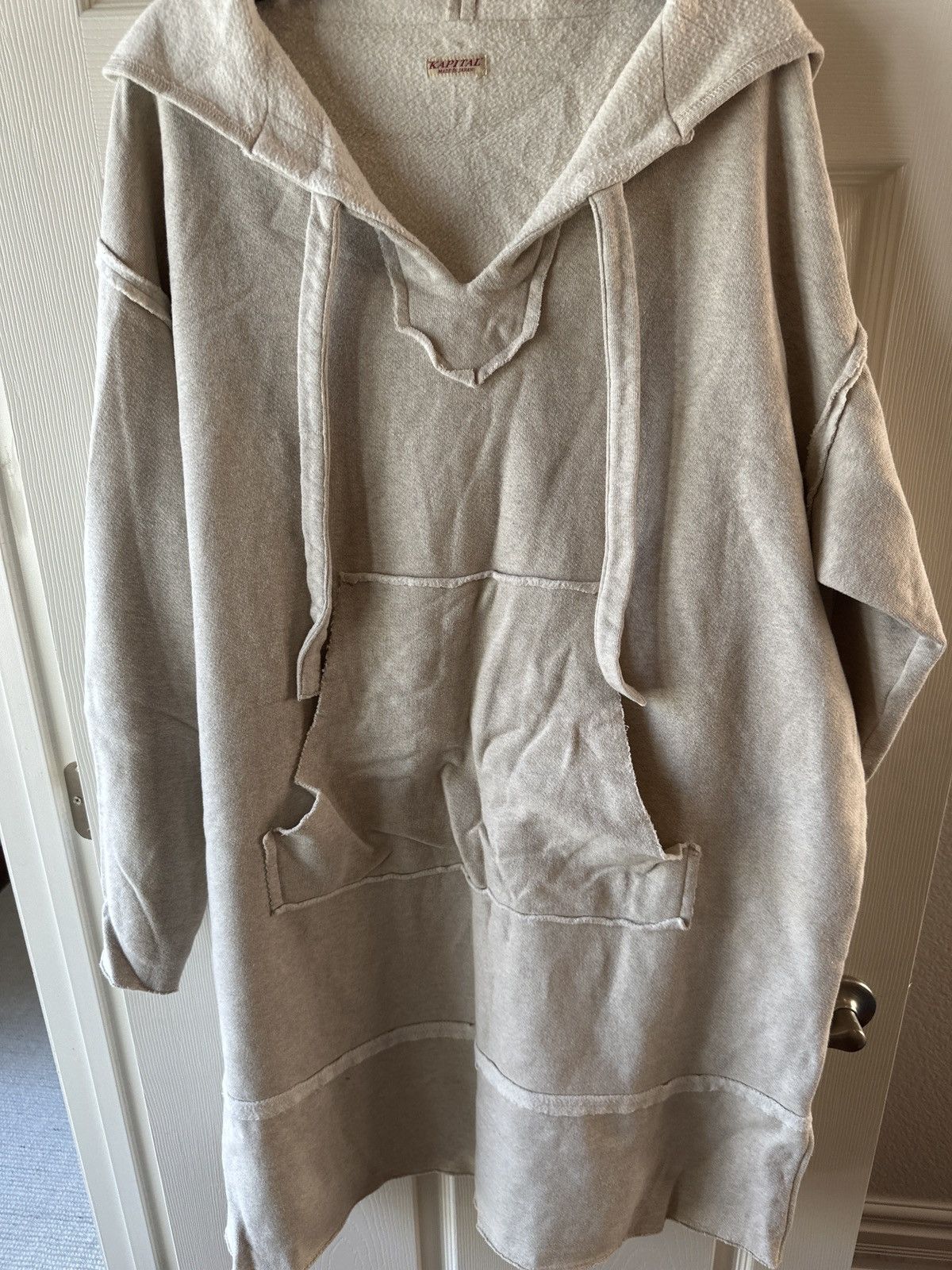 Kapital Kapital oversized long hoodie Size US XXL / EU 58 / 5 - 4 Thumbnail