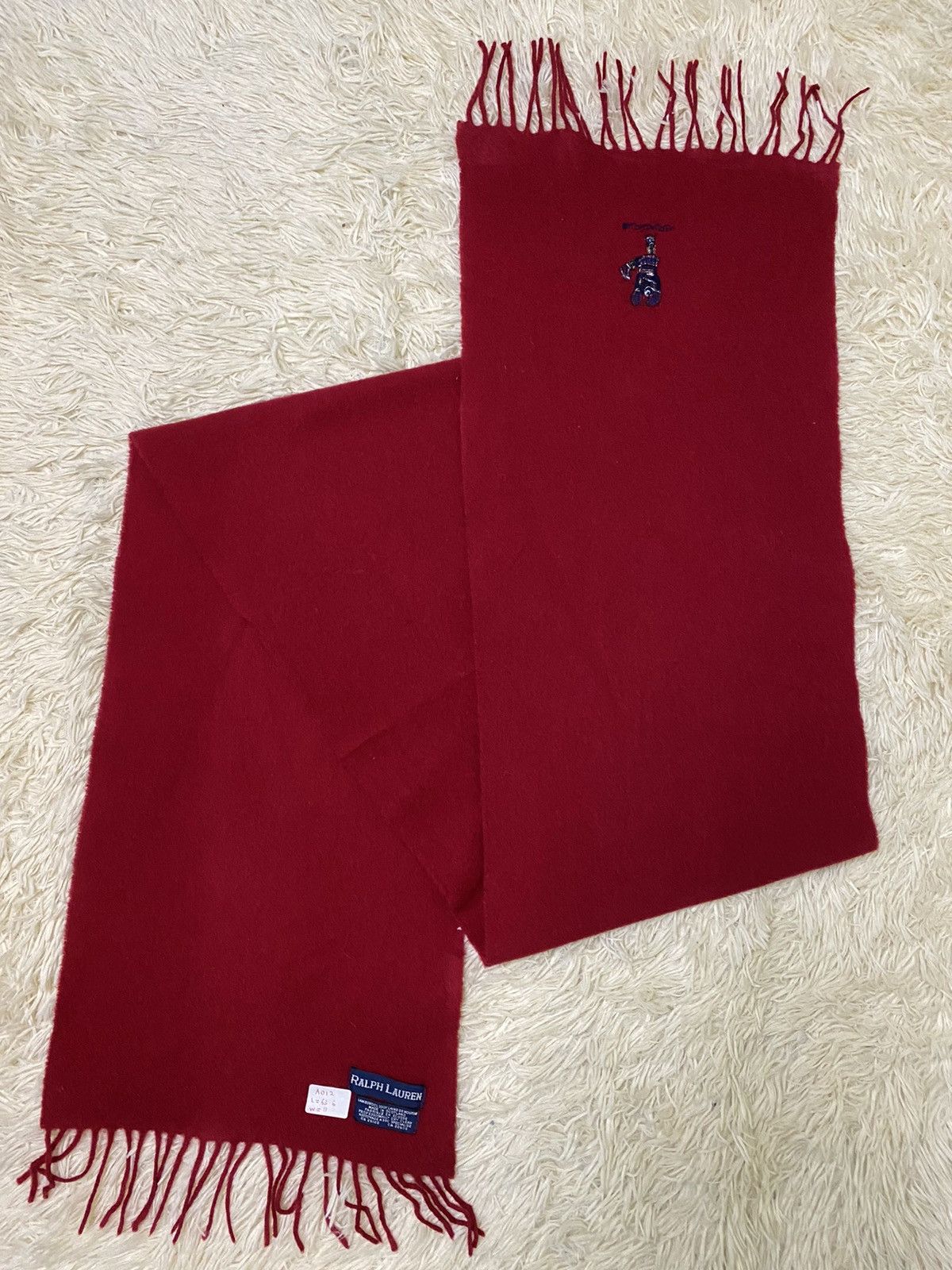 Ralph Lauren × Vintage Ralph Lauren Muffler / Neckwear / Scarf Size ONE SIZE - 1 Thumbnail
