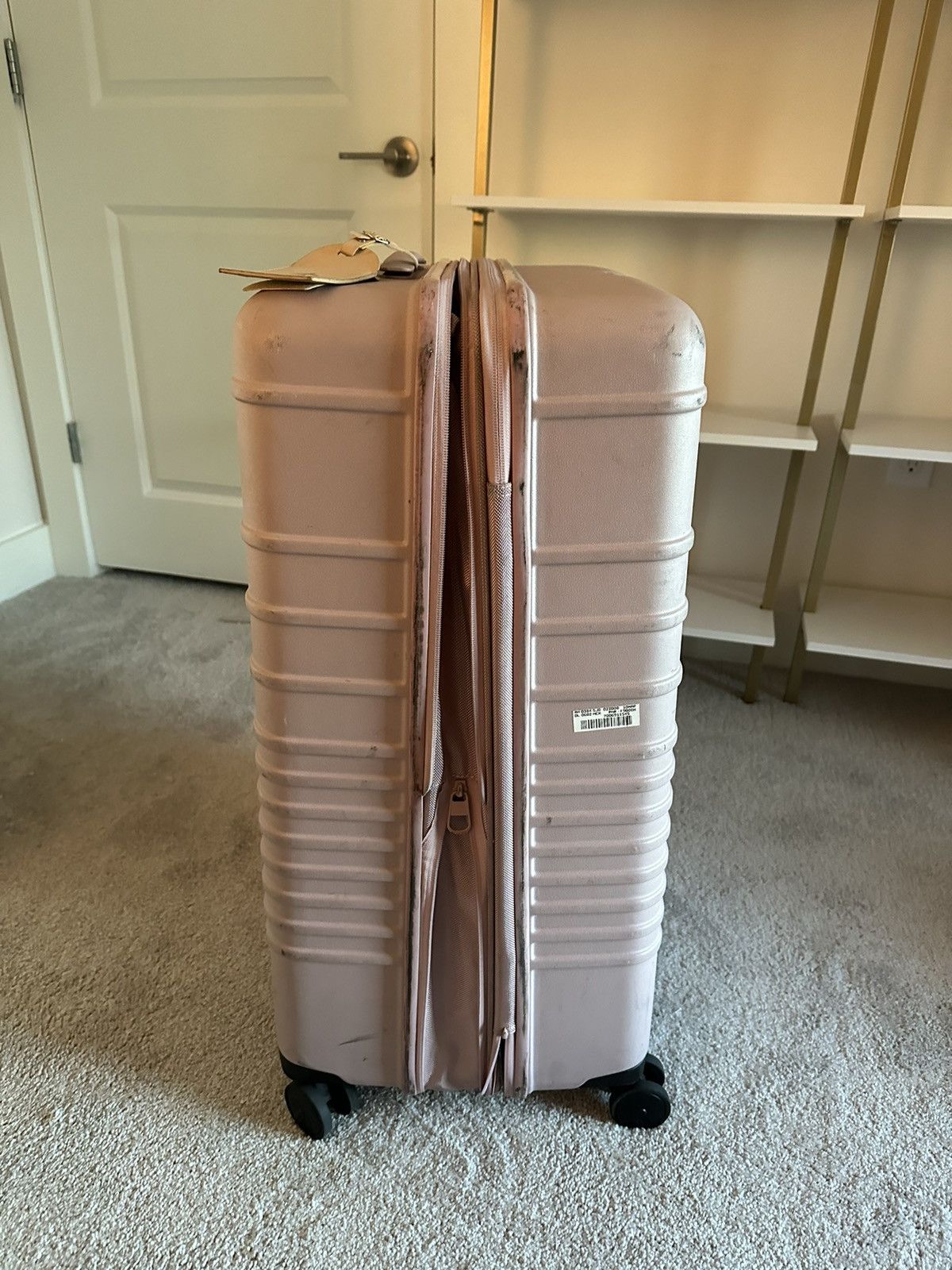 Other BEIS - The Large Check In Roller in Atlas Pink Size ONE SIZE - 2 Thumbnail