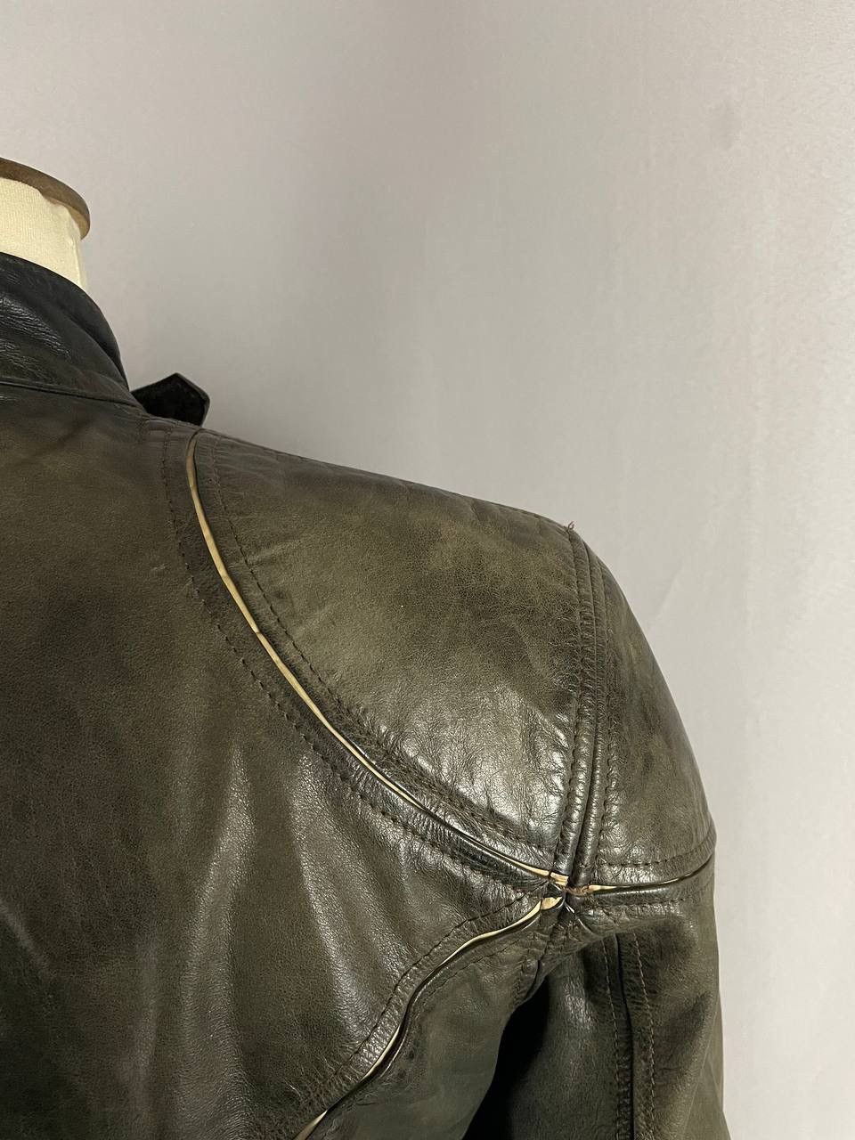Belstaff Belstaff Leather Biker Jacket Size US XL / EU 56 / 4 - 14 Thumbnail