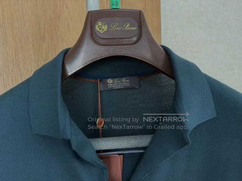 Loro Piana Loro Piana King's Gift Knit Polo. Size US L / EU 52-54 / 3 - 3 Thumbnail