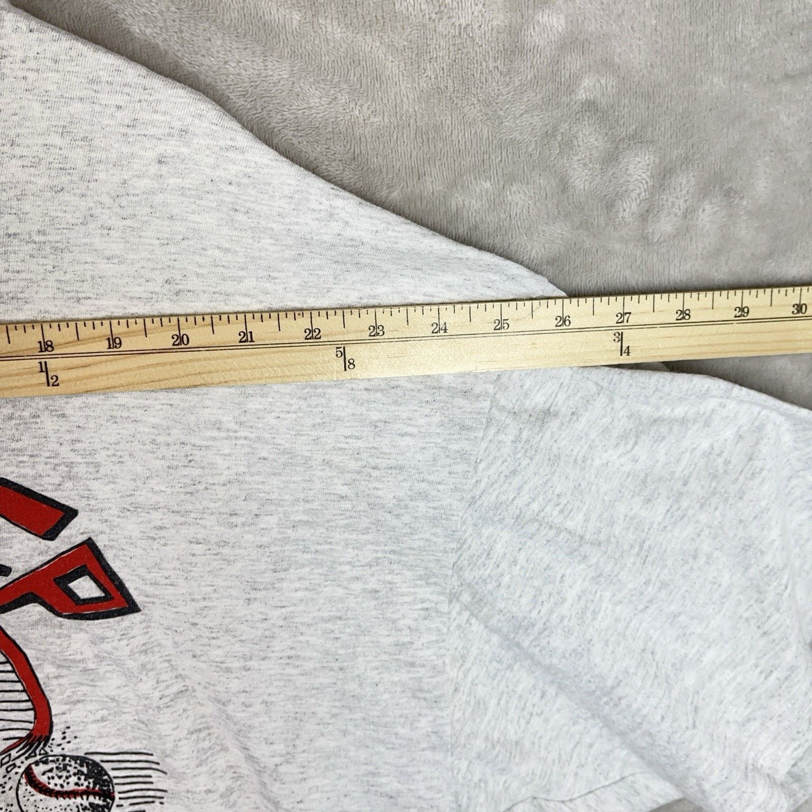 Hanes 90s Hanes Heavyweight T Shirt XXL Take Em Deep Baseball Size US XXL / EU 58 / 5 - 7 Thumbnail