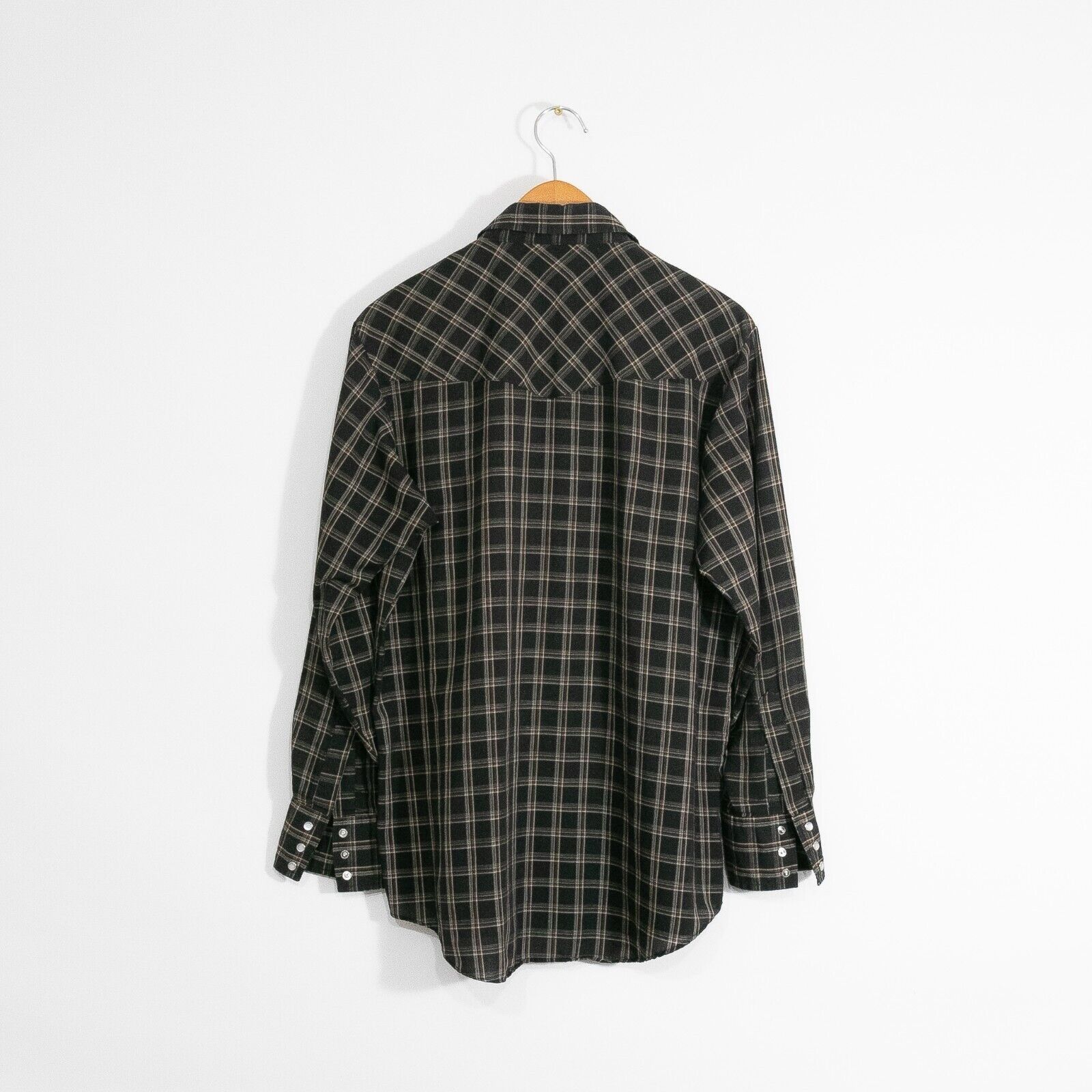 Vintage Vintage Ely Cattleman Pearl Snap Button Shirt Large - Black Size US L / EU 52-54 / 3 - 5 Thumbnail