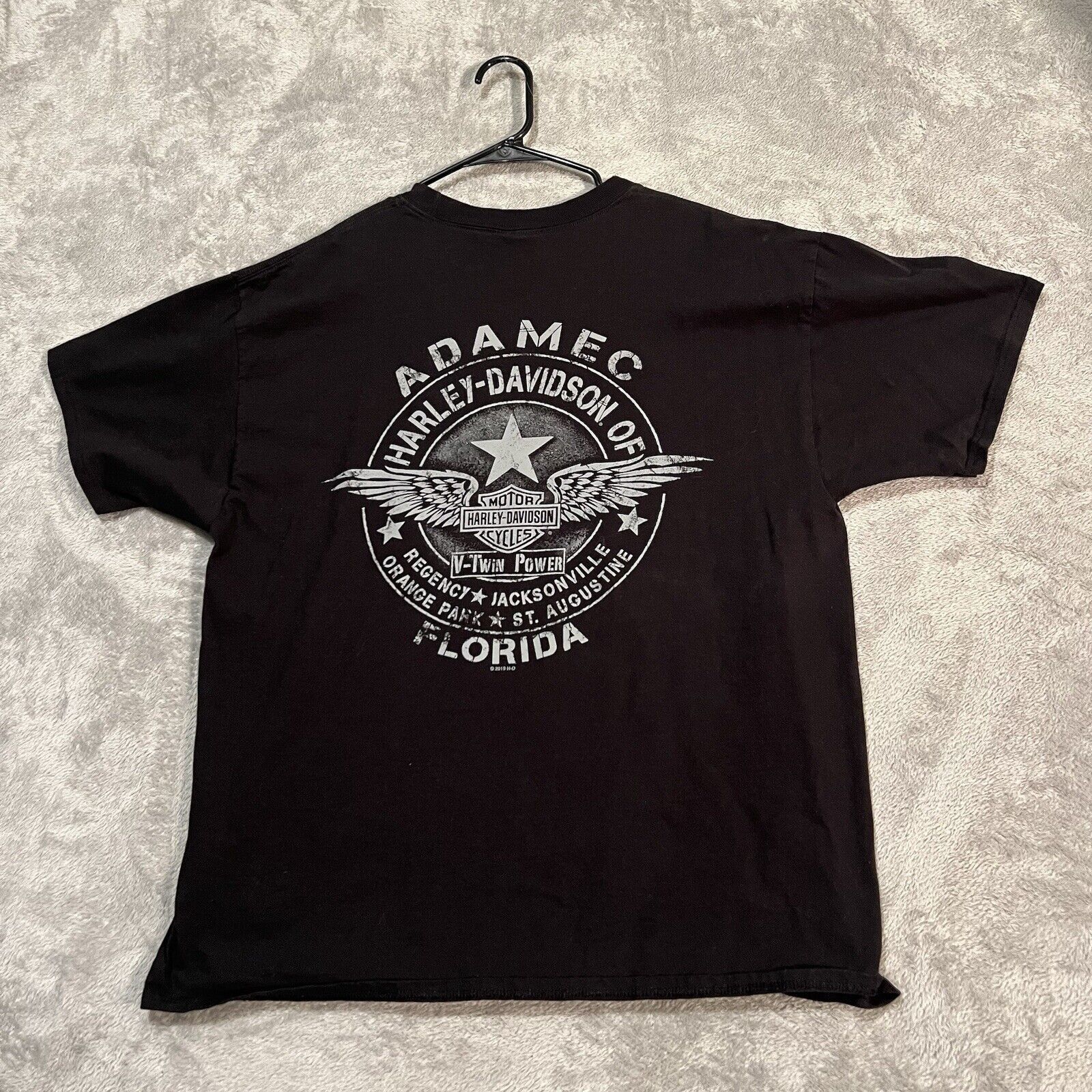 Harley Davidson Harley Davidson Shirt Men XL Black Support Police Motorcycle Size US XL / EU 56 / 4 - 6 Thumbnail