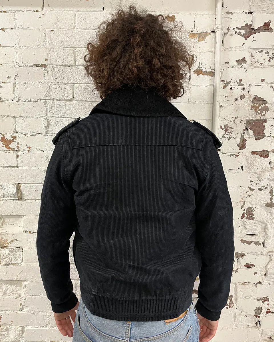 Kris Van Assche FW2010 Kris Van Assche Black Stripped Bomber Jacket Size US S / EU 44-46 / 1 - 3 Thumbnail