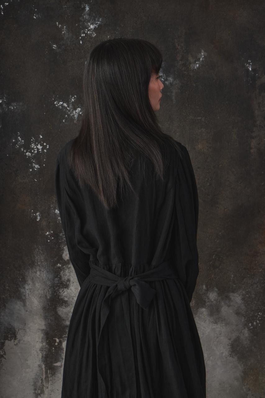 Aleksandr Manamis Aleksandr Manamïs Distressed Raw-Edge Shirt Dress Size US M / EU 48-50 / 2 - 9 Thumbnail