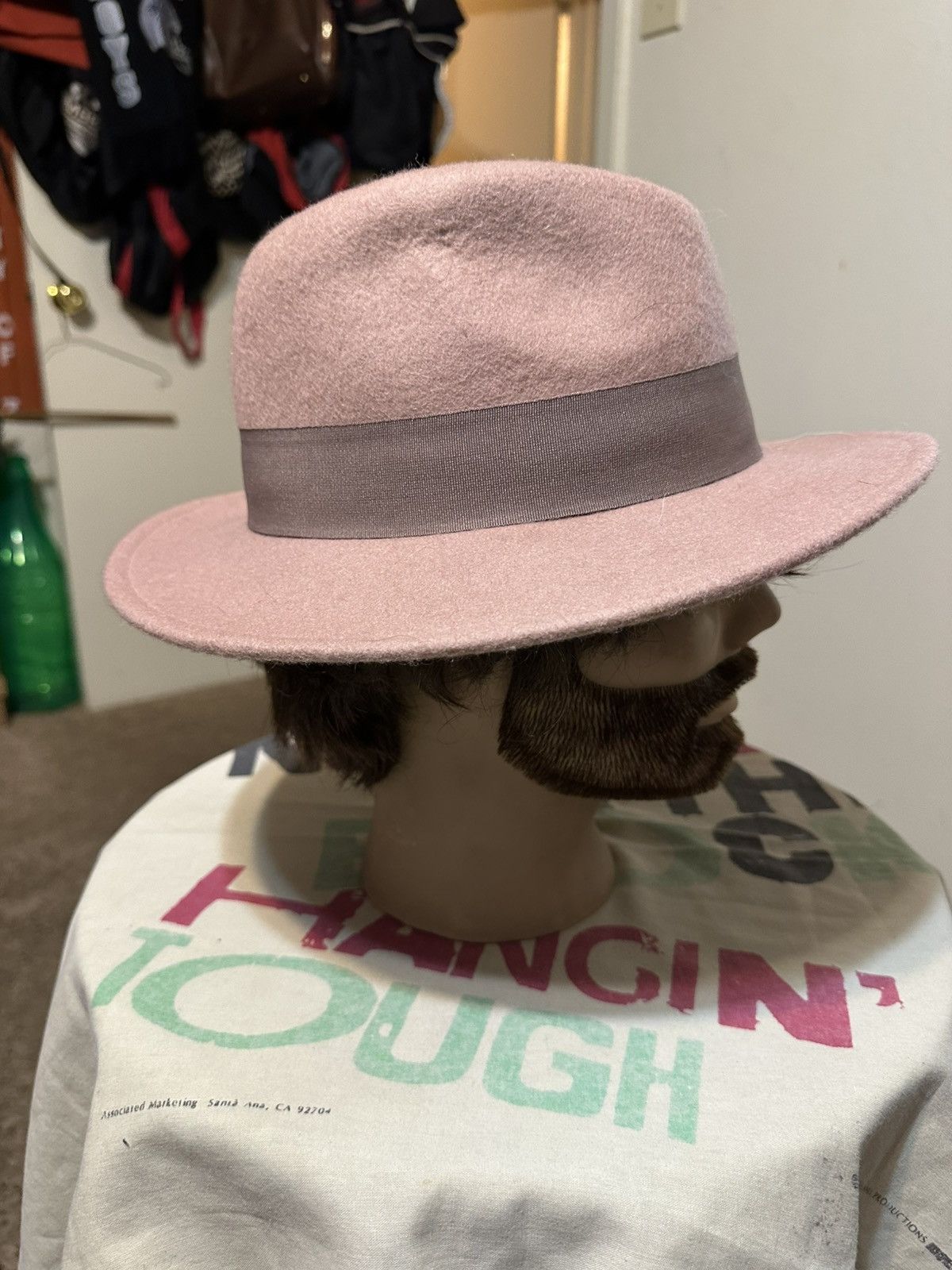 Nordstrom × Vintage Vintage Nordstrom “soft pink” hat 00s Size ONE SIZE - 3 Thumbnail