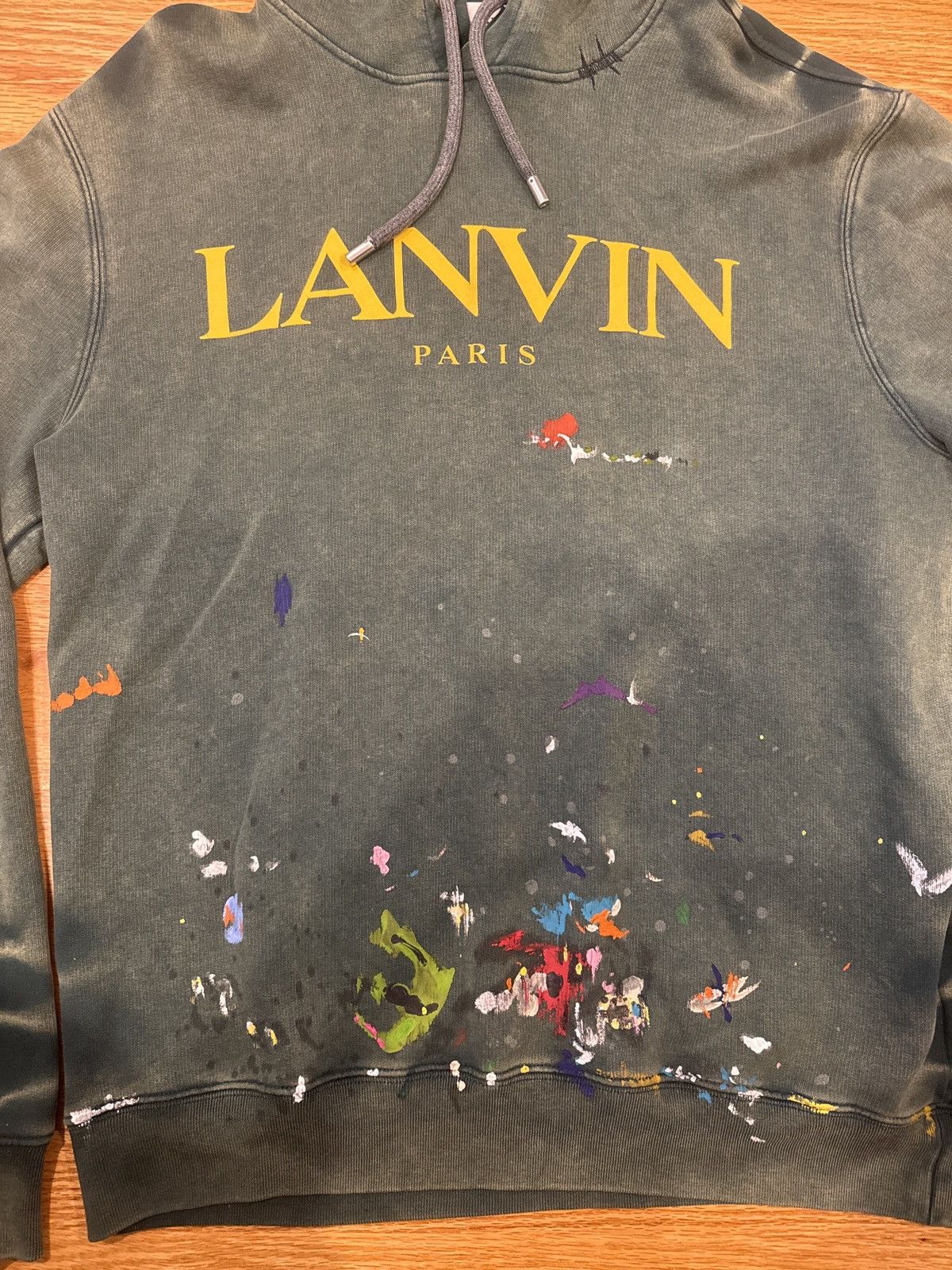 Gallery Dept. × Lanvin Lanvin x Gallery Dept. Graphic Print Hoodie XL Size US XL / EU 56 / 4 - 6 Thumbnail