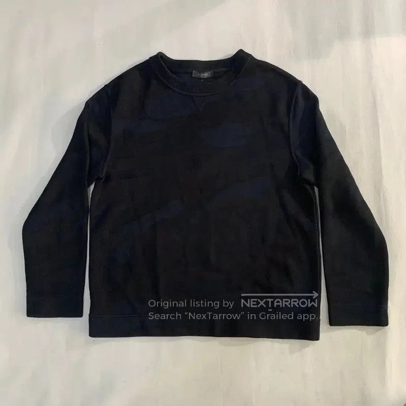 Valentino Valentino Men's Black Polyester Sweatshirt . Size US L / EU 52-54 / 3 - 1 Thumbnail
