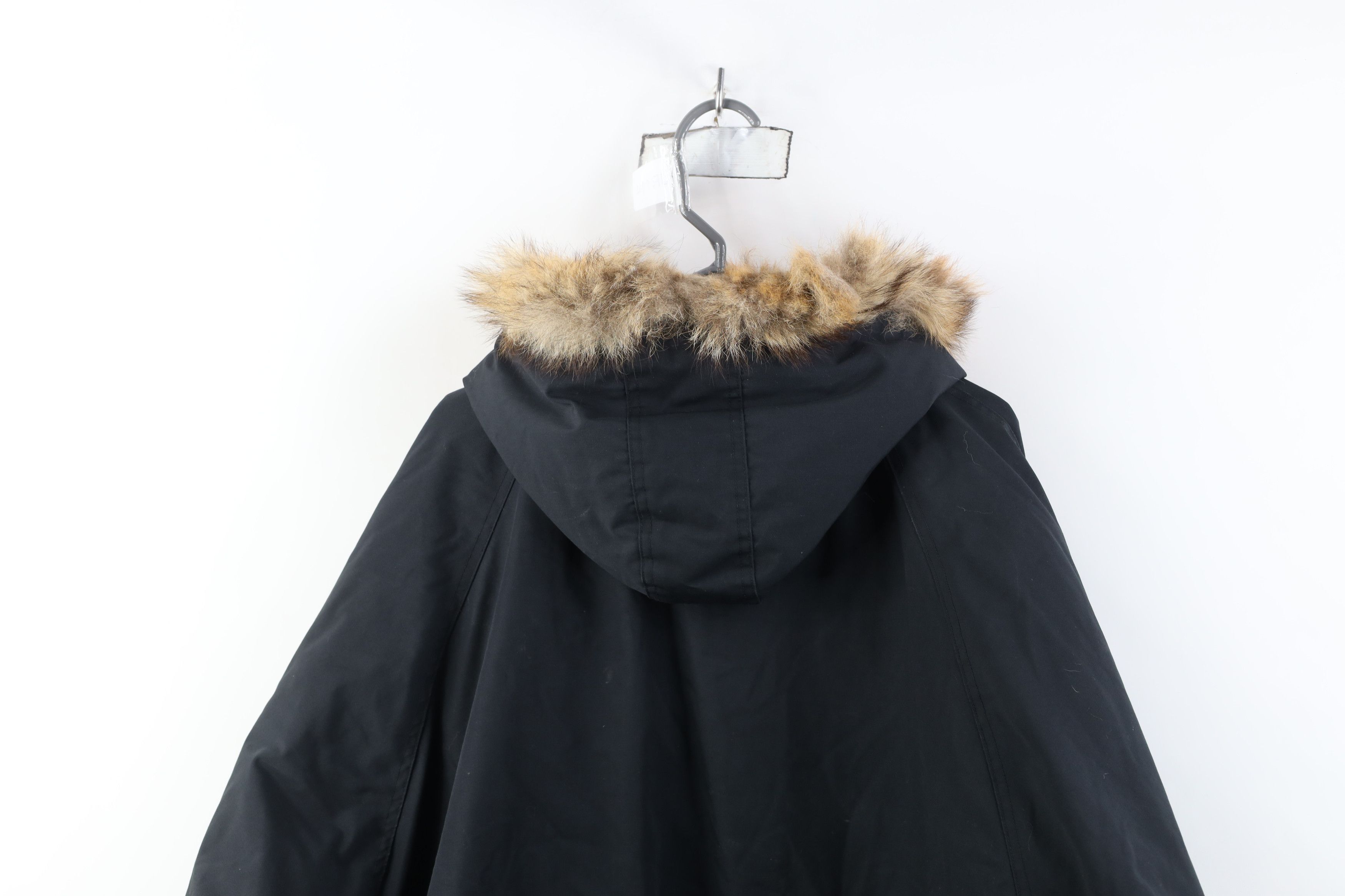 Vintage Vintage 90s Streetwear Fox Tail Fur Quilted Hooded Jacket Size US XXL / EU 58 / 5 - 15 Thumbnail