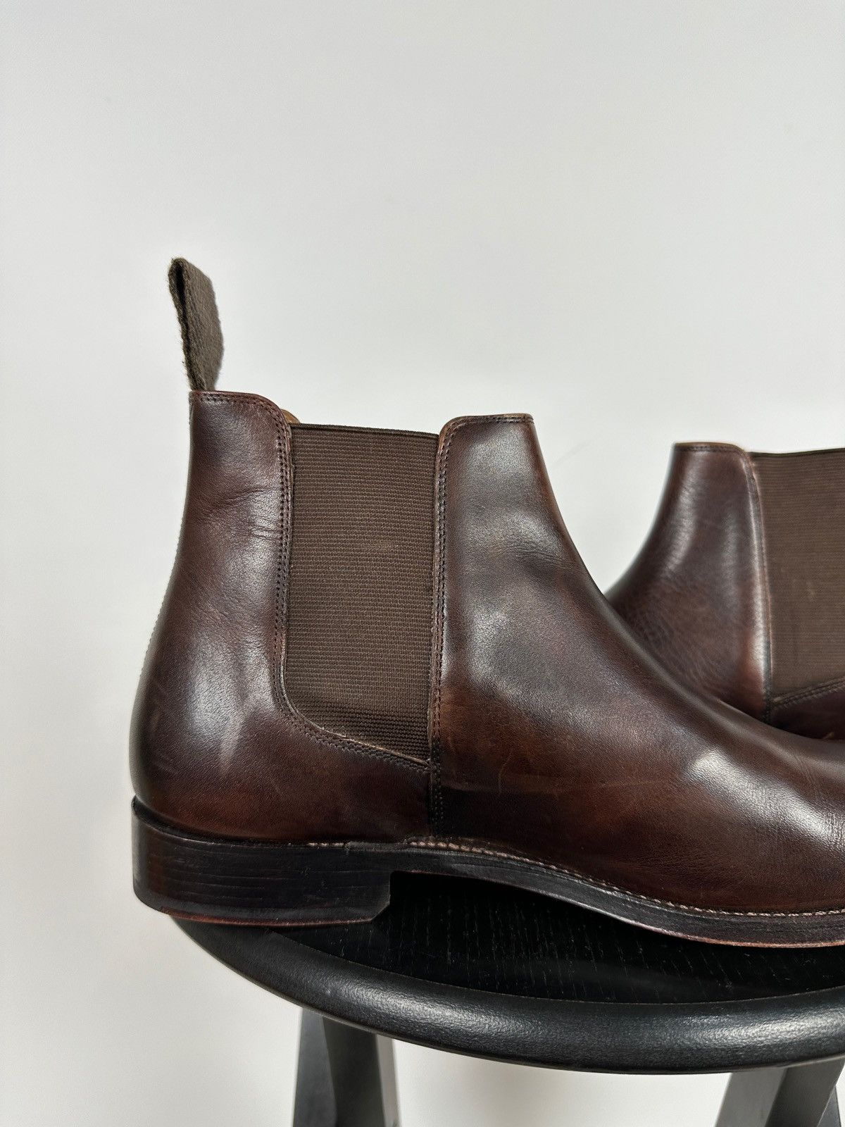Grenson Grenson Declan Brown Leather Chelsea Boots Size US 8 / EU 41 - 19 Thumbnail
