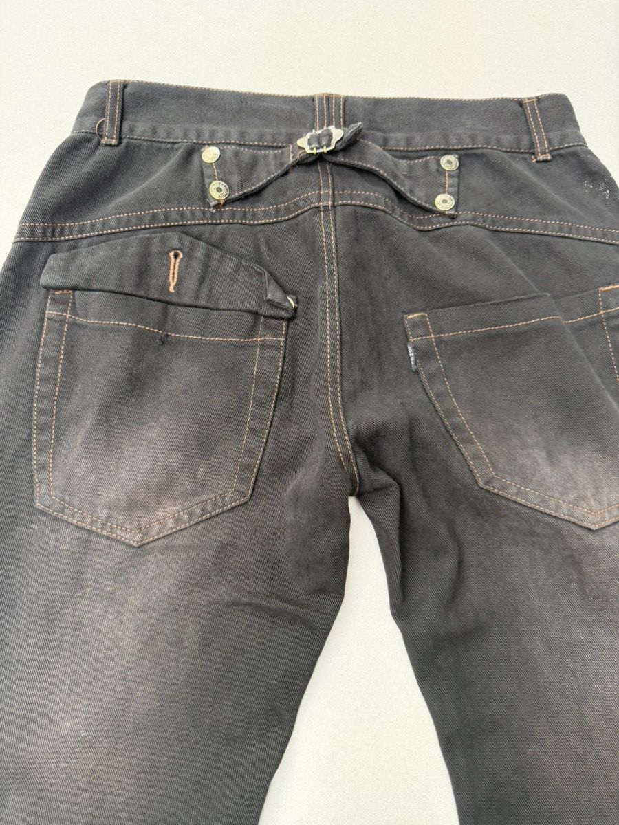 LOWBOX COX Lace up flare jeans Size US 30 / EU 46 - 6 Thumbnail