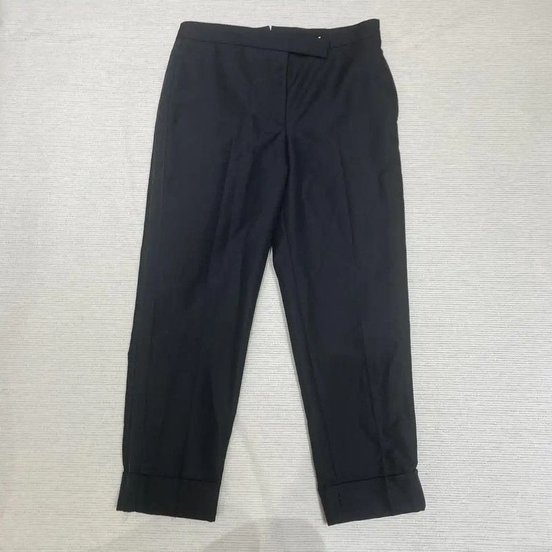 Thom Browne Thom Browne Black Striped Casual Pants 0089 Size 28" / US 6 / IT 42 - 1 Thumbnail