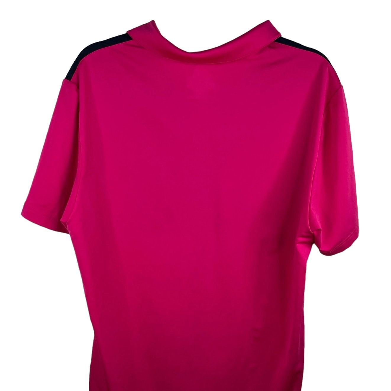 Adidas Adidas Mens Golf Polo Large Fuchsia Navy Size US L / EU 52-54 / 3 - 10 Thumbnail