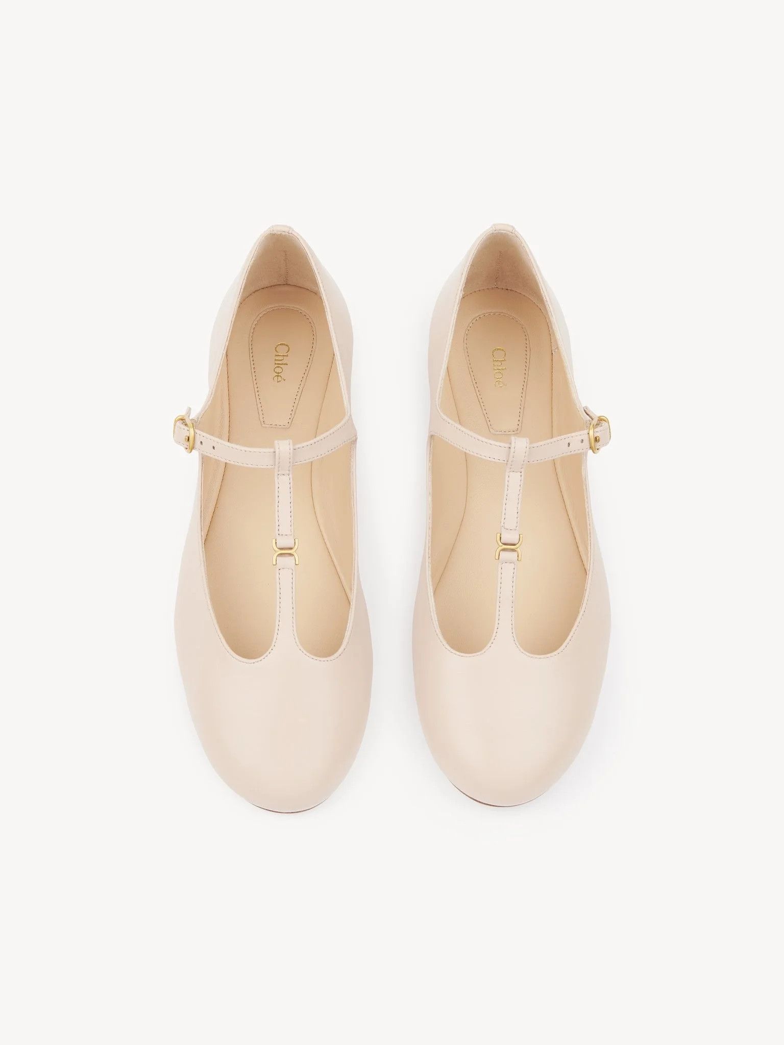 Chloe o1loc1c0226 Marcie Ballerina Flats in Blush Pink Size US 8 / IT 38 - 4 Thumbnail