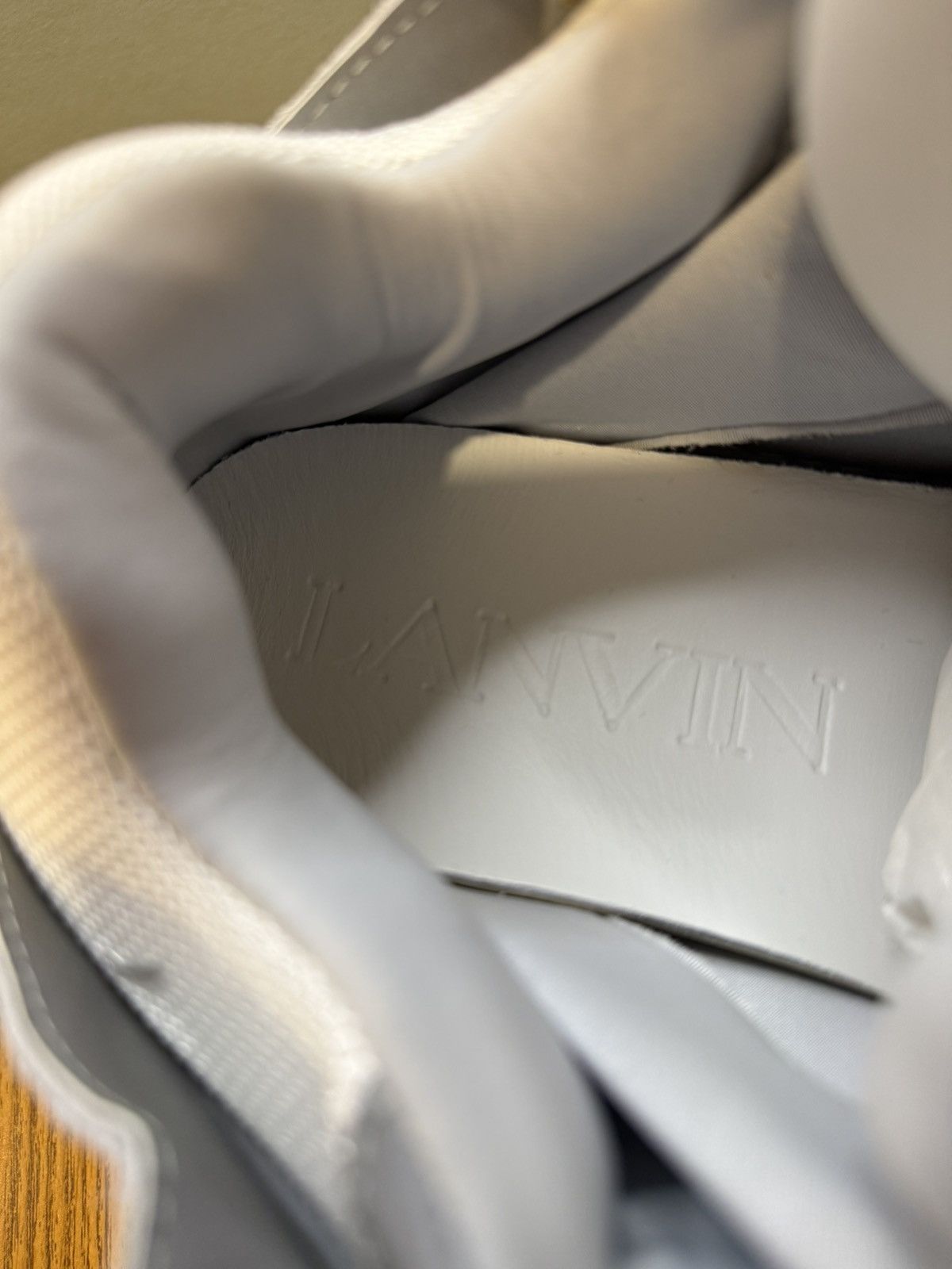 Lanvin Curb Sneaker (White/Multicolor)