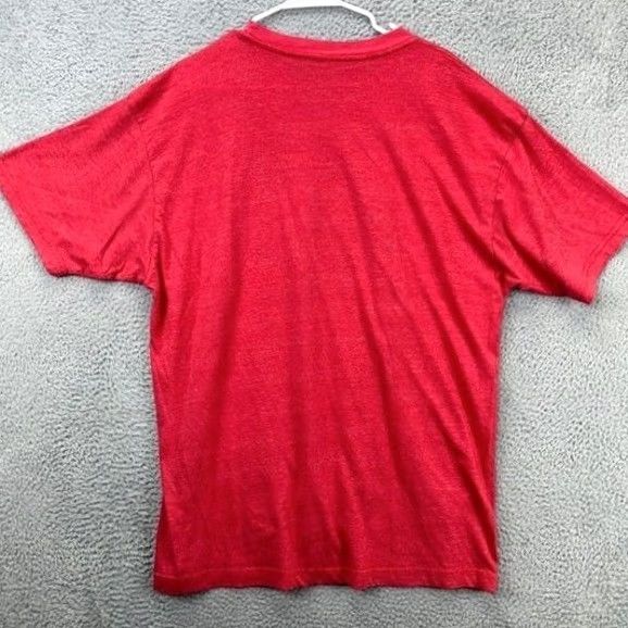 Star Wars Star Wars T-Shirt Mens 2XLT Tall Salmon Red Graphic Print Tee Crew Neck Short Sleeve Solid Ocean Ninth? Size US XXL / EU 58 / 5 - 2 Thumbnail