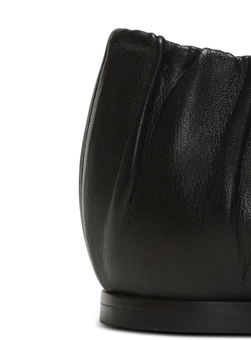 Balmain o1s1wg111225 Eden Ballerina Flats in Black Size US 9 / IT 39 - 5 Thumbnail