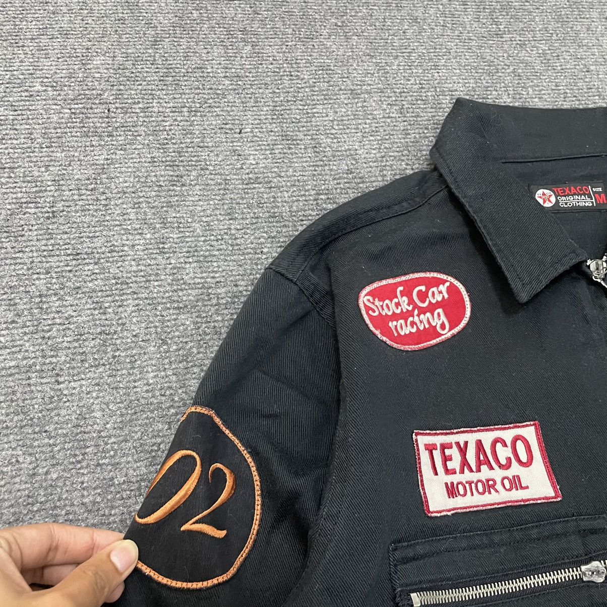 Vintage Vintage 90s Texaco Motor Oil Worker Jacket Size US M / EU 48-50 / 2 - 3 Thumbnail