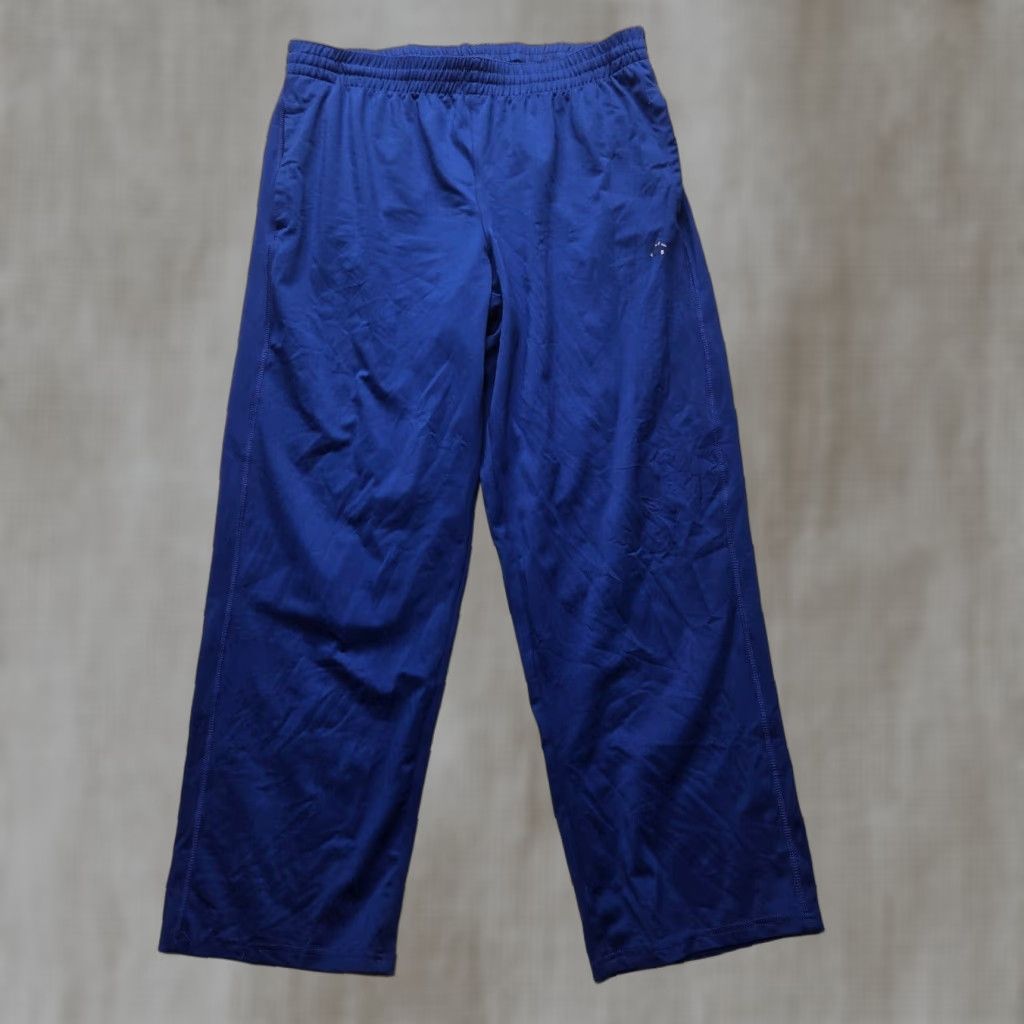 Vintage VINTAGE RBX Athletic Jogger Pants Men Large Blue Quick Dry Breathable Tapered Activewear Size US 33 - 1 Thumbnail