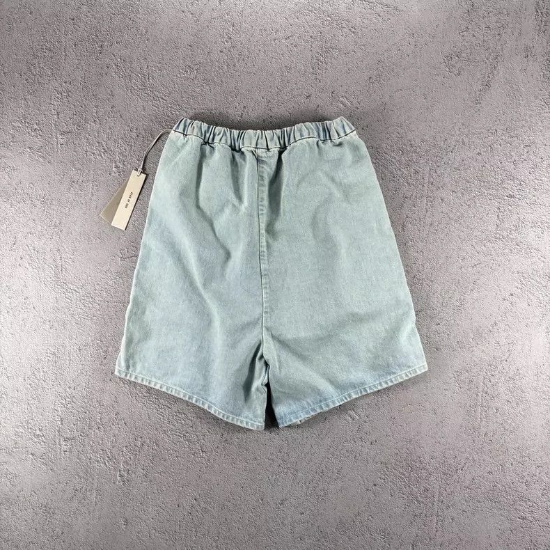 Fear of God Fear of God Mainline patched denim casual drawstring short Size US 28 / EU 44 - 2 Thumbnail
