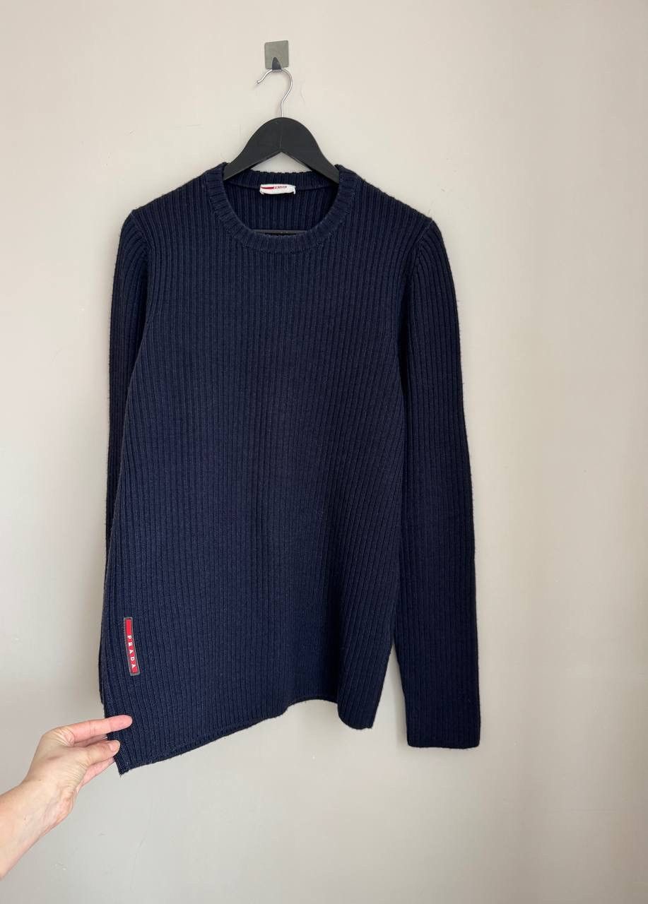 Prada Prada men's wool sweater with logo size L Size US L / EU 52-54 / 3 - 2 Thumbnail