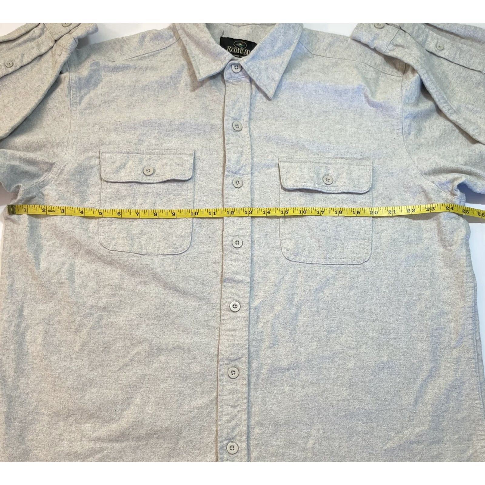 Vintage VINTAGE RedHead Flannel Long Sleeve Shirt Outdoor Gray XL Mens Size US XL / EU 56 / 4 - 5 Thumbnail