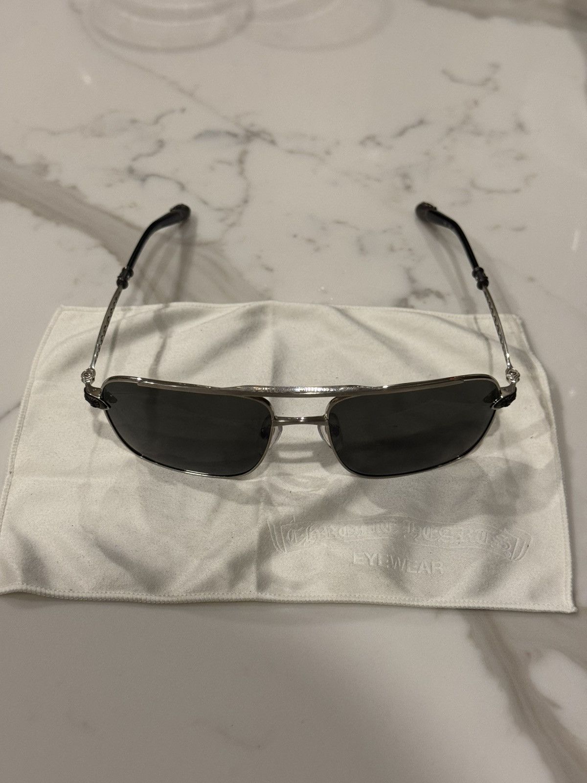 Chrome Hearts Chrome Hearts Bauner Doner Sunglasses Size ONE SIZE - 1 Thumbnail