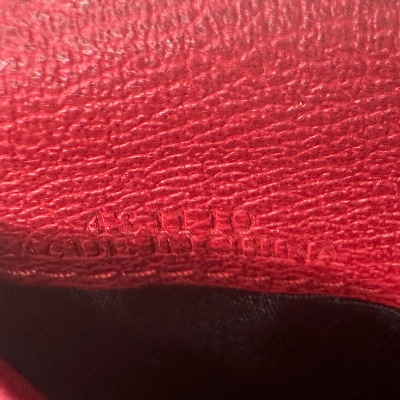Loewe Loewe Anagram Flap Leather Continental Long Wallet - Red Size ONE SIZE - 14 Thumbnail